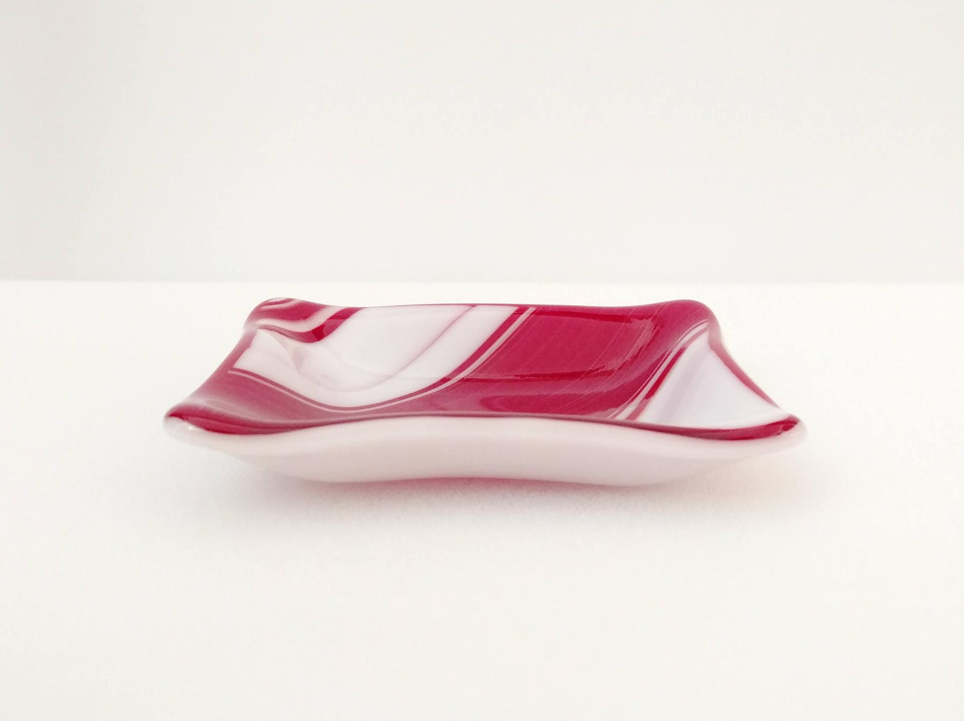 Fused Glass Trinket Dish / Spoon Rest