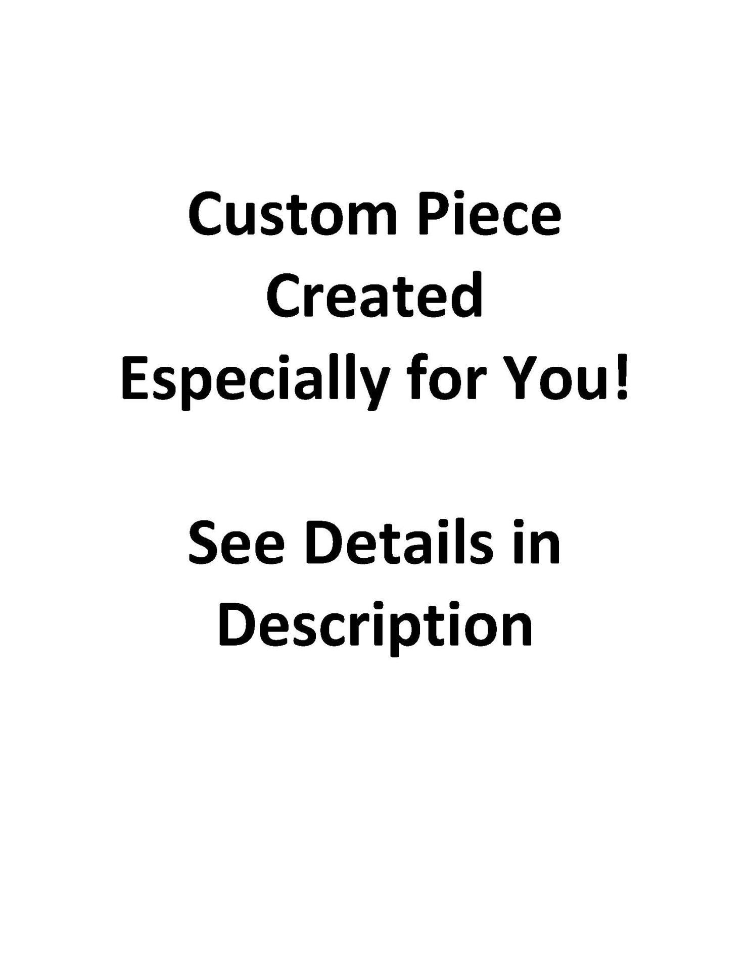Custom order for Sarah, 4 Funky Standing Stained Glass Birds