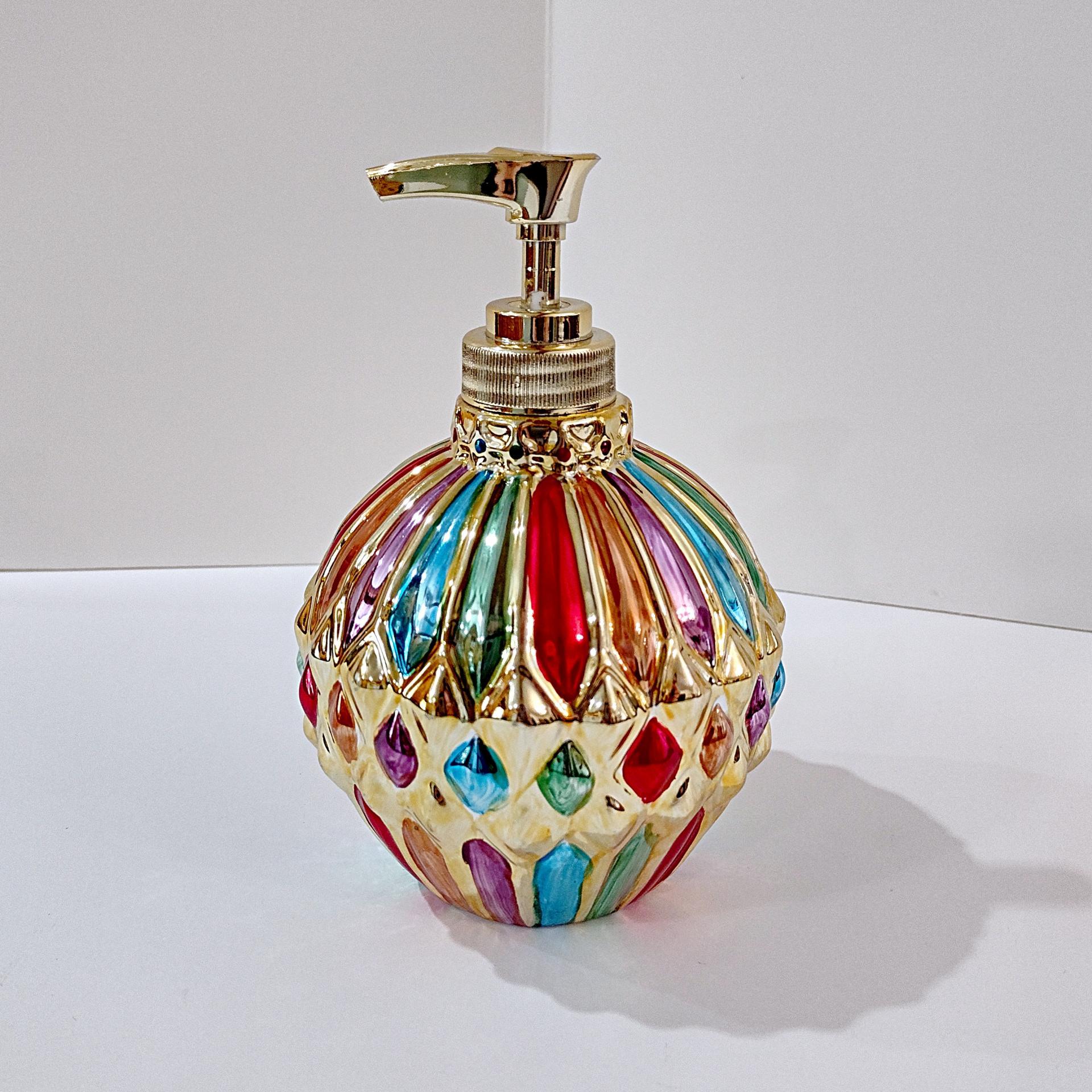 Vintage Allure 1998 Glass Ornament Christmas Holiday Soap Dispenser