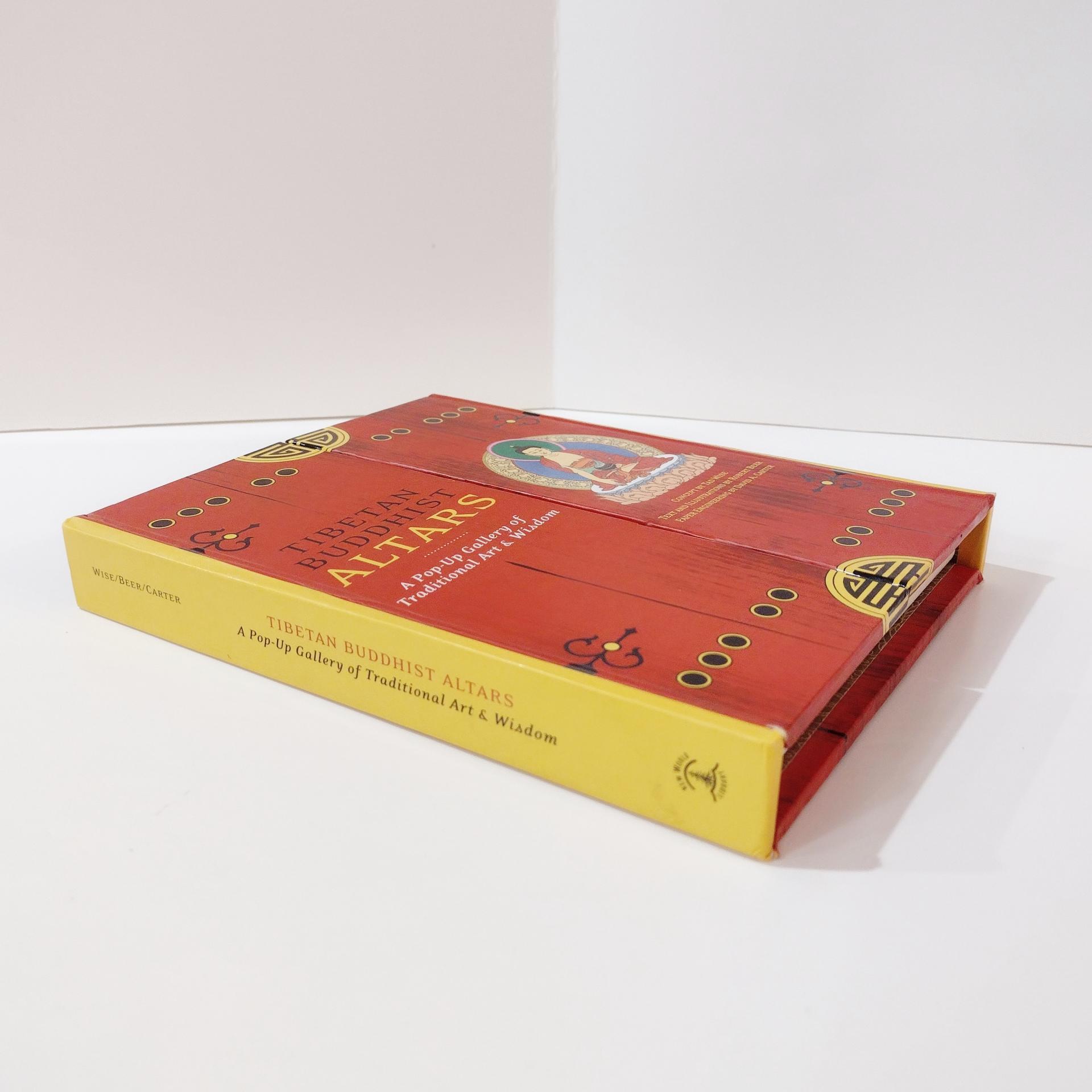 Vintage Tibetan Buddhist Alters Pop-up Book, A Pop-up Gallery of Traditional Art and Wisdom