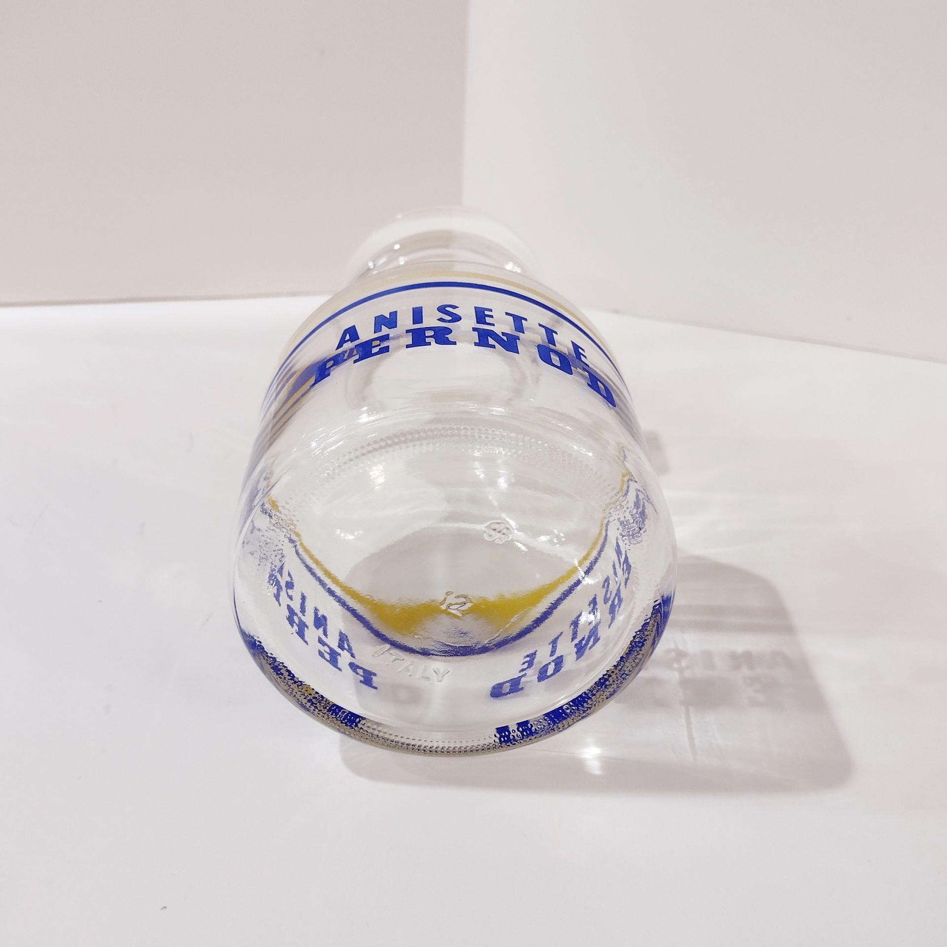 Vintage French Pernod Anisette Water Juice Carafe Bottle
