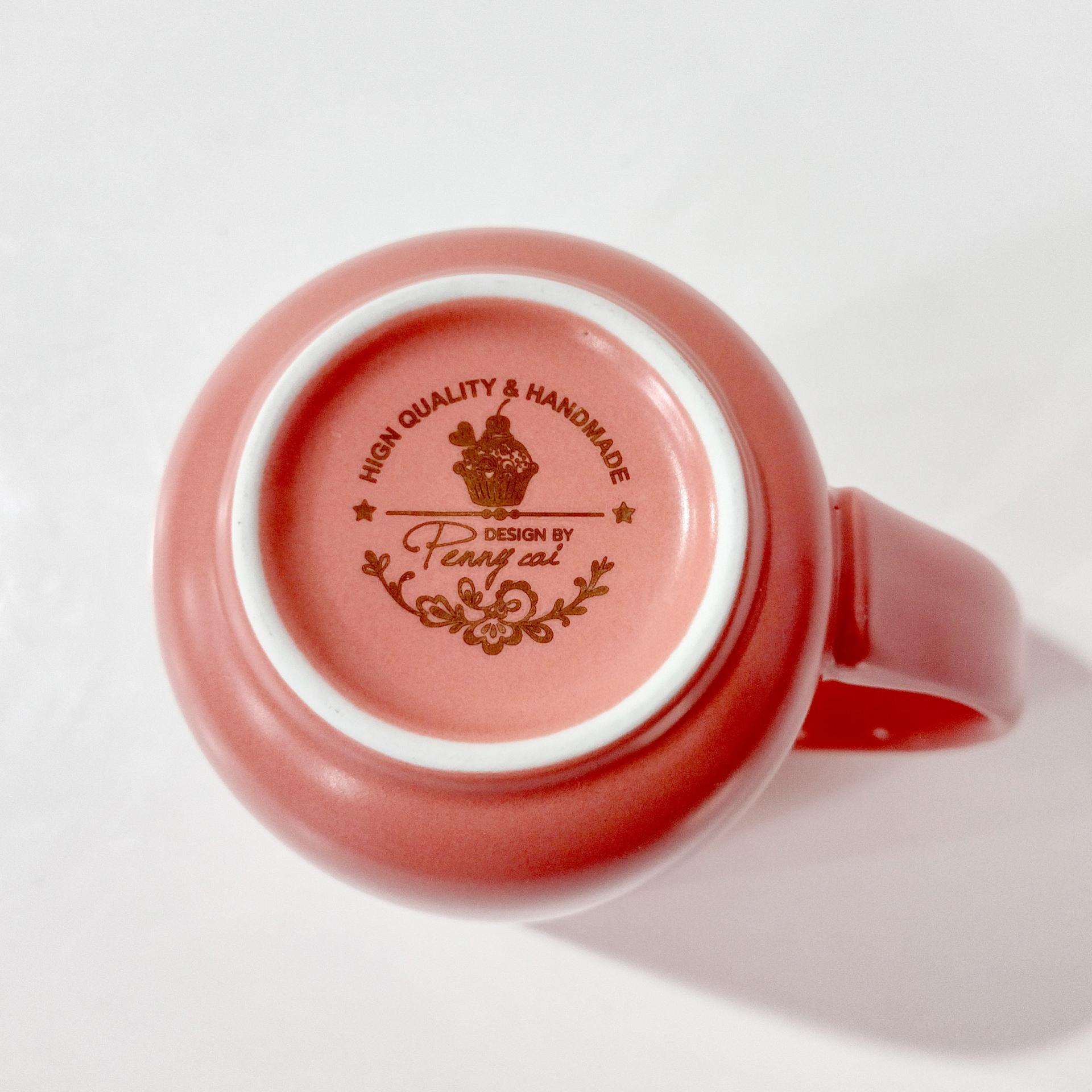 Sometimes You Forget You're Awesome So This is Your Reminder Gift Mug, Metallic Gold and Peach Orange Ceramic Oversized Coffee Tea Mug