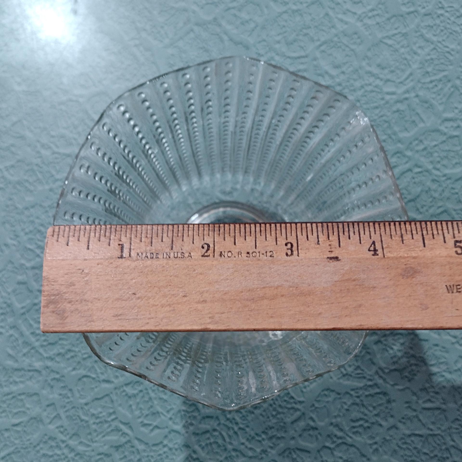 Vintage Beaded Glass Lamp Shade, Replacement Bell Shaped Shade