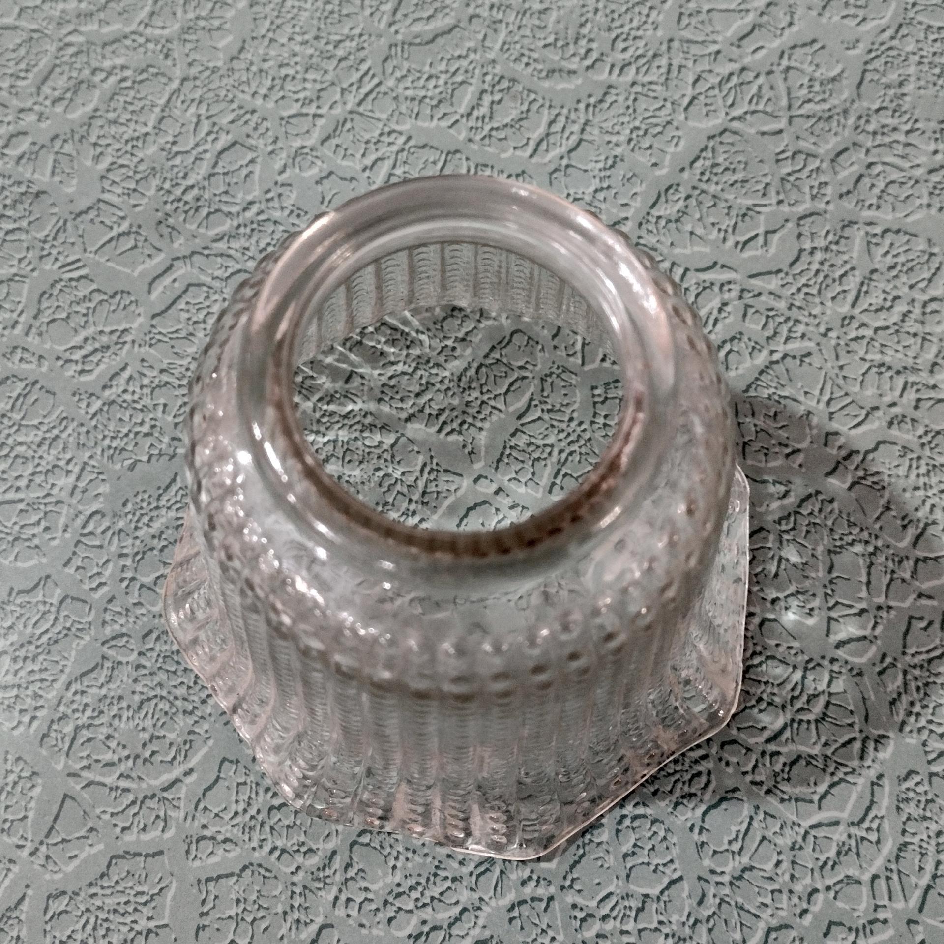 Vintage Beaded Glass Lamp Shade, Replacement Bell Shaped Shade