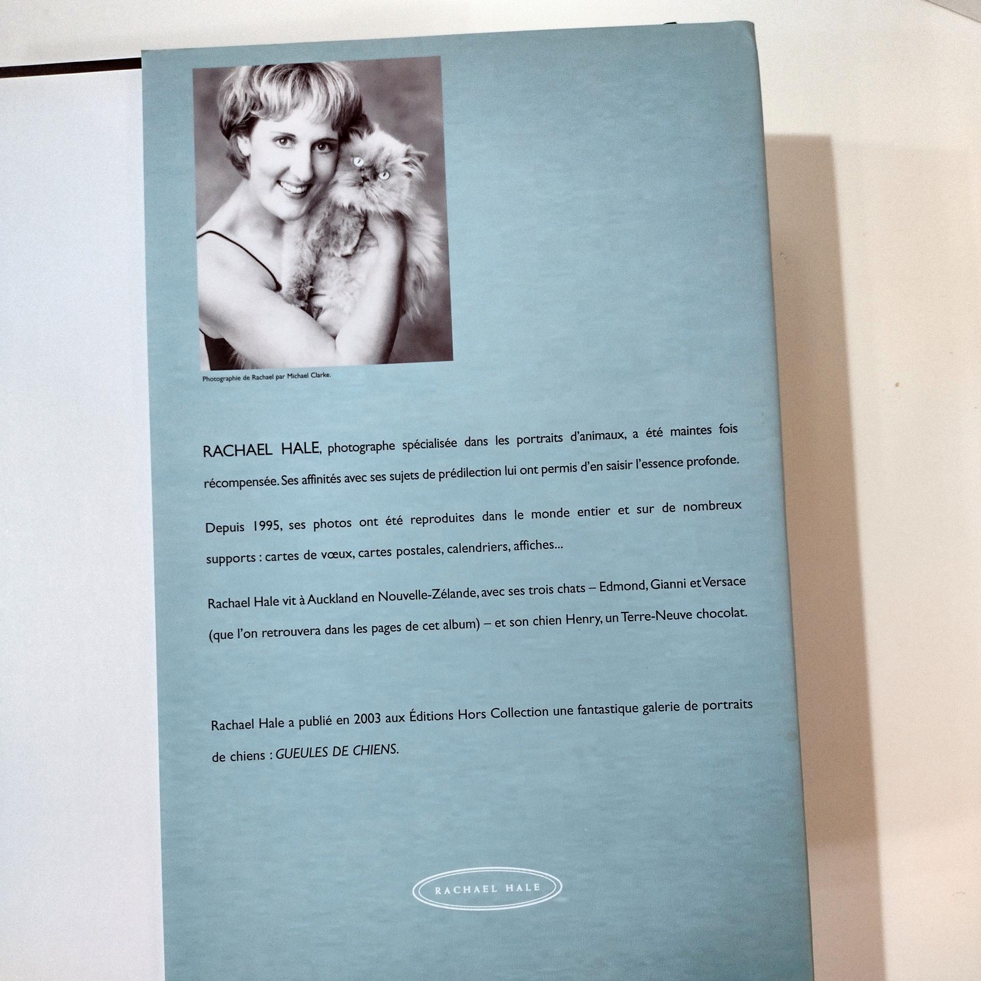 Vintage Cats Photography Art Book, Gueules de Chats by Rachael Hale, French Cat Coffee Table Book