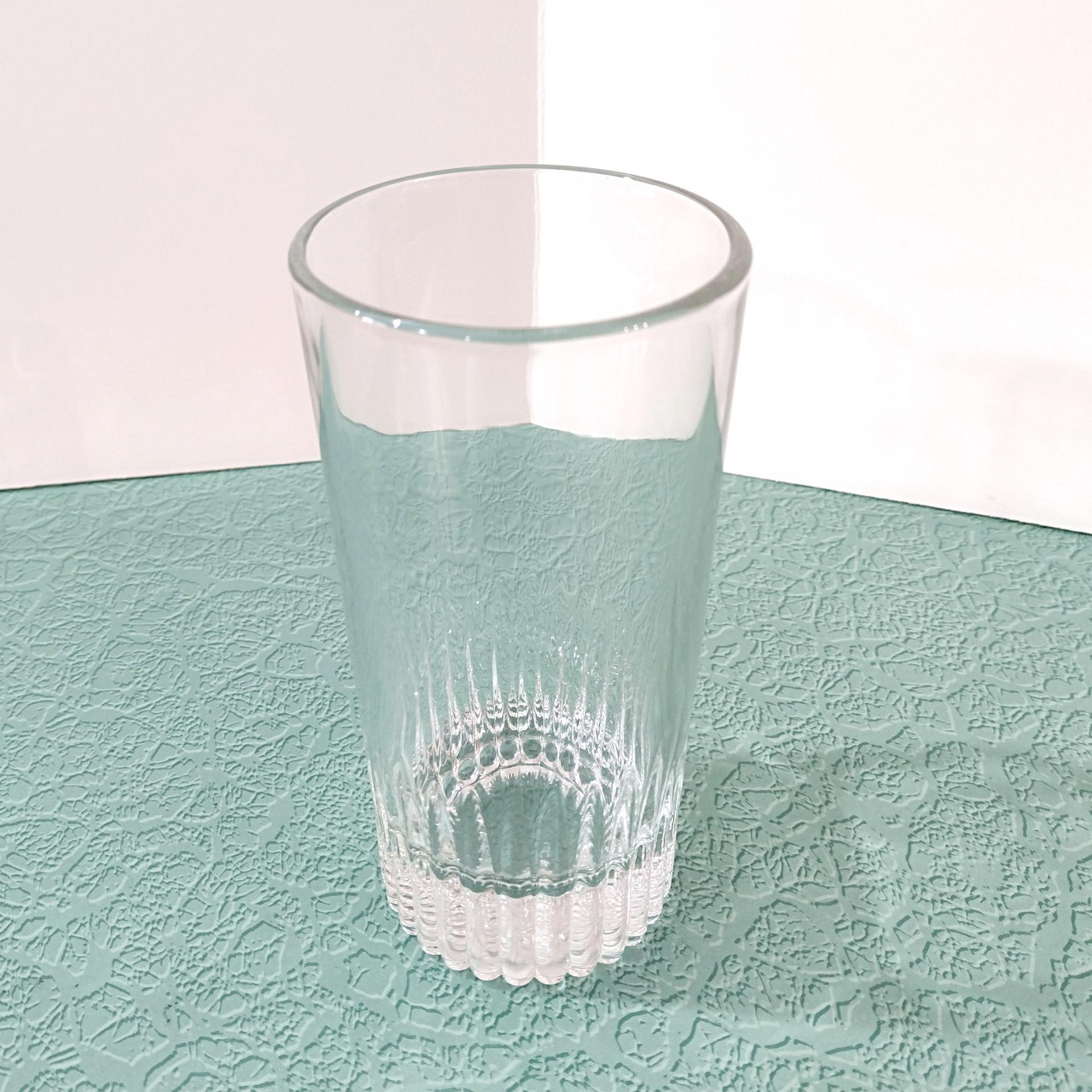 Vintage Crystal Highball Glass, Cut Crystal Barware