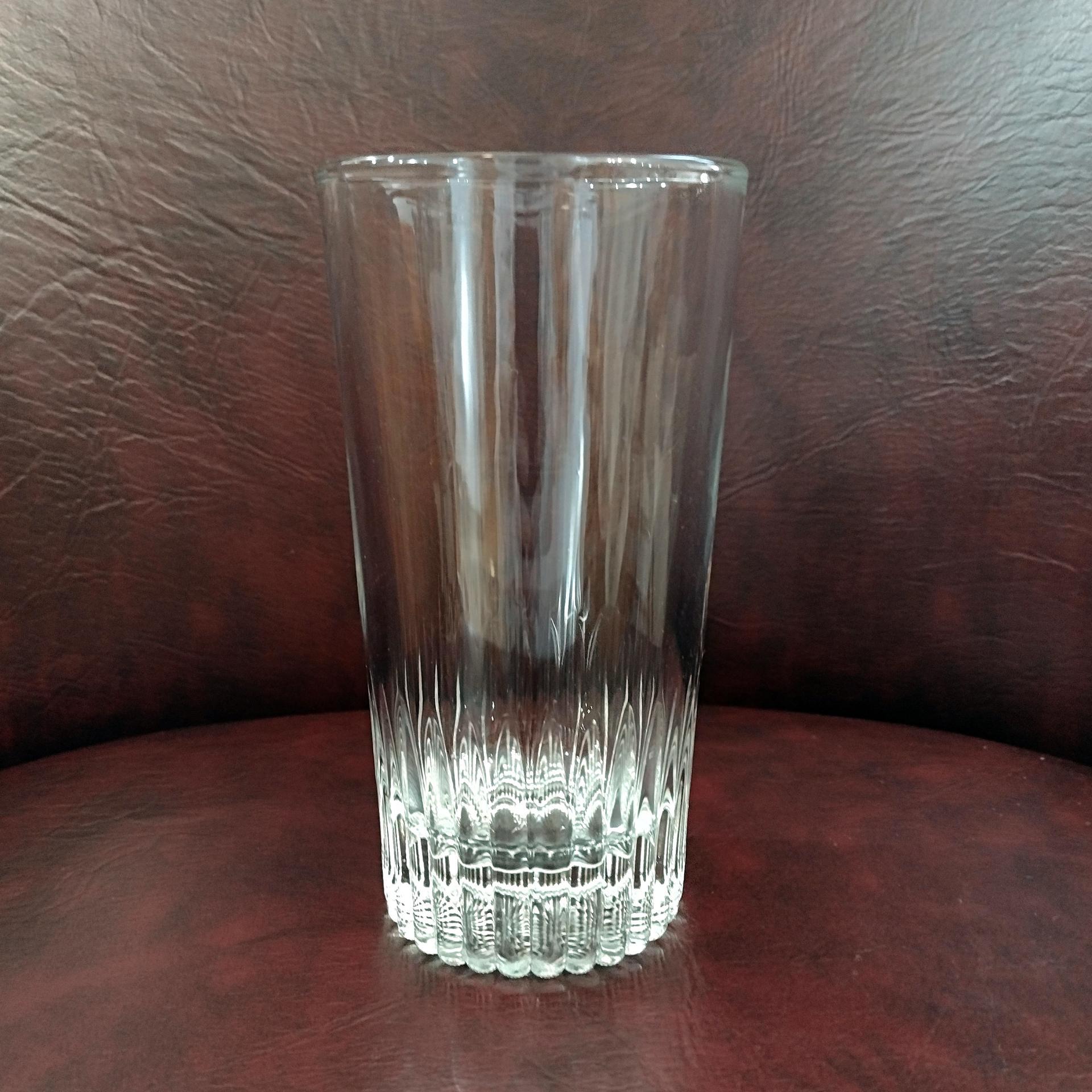 Vintage Crystal Highball Glass, Cut Crystal Barware