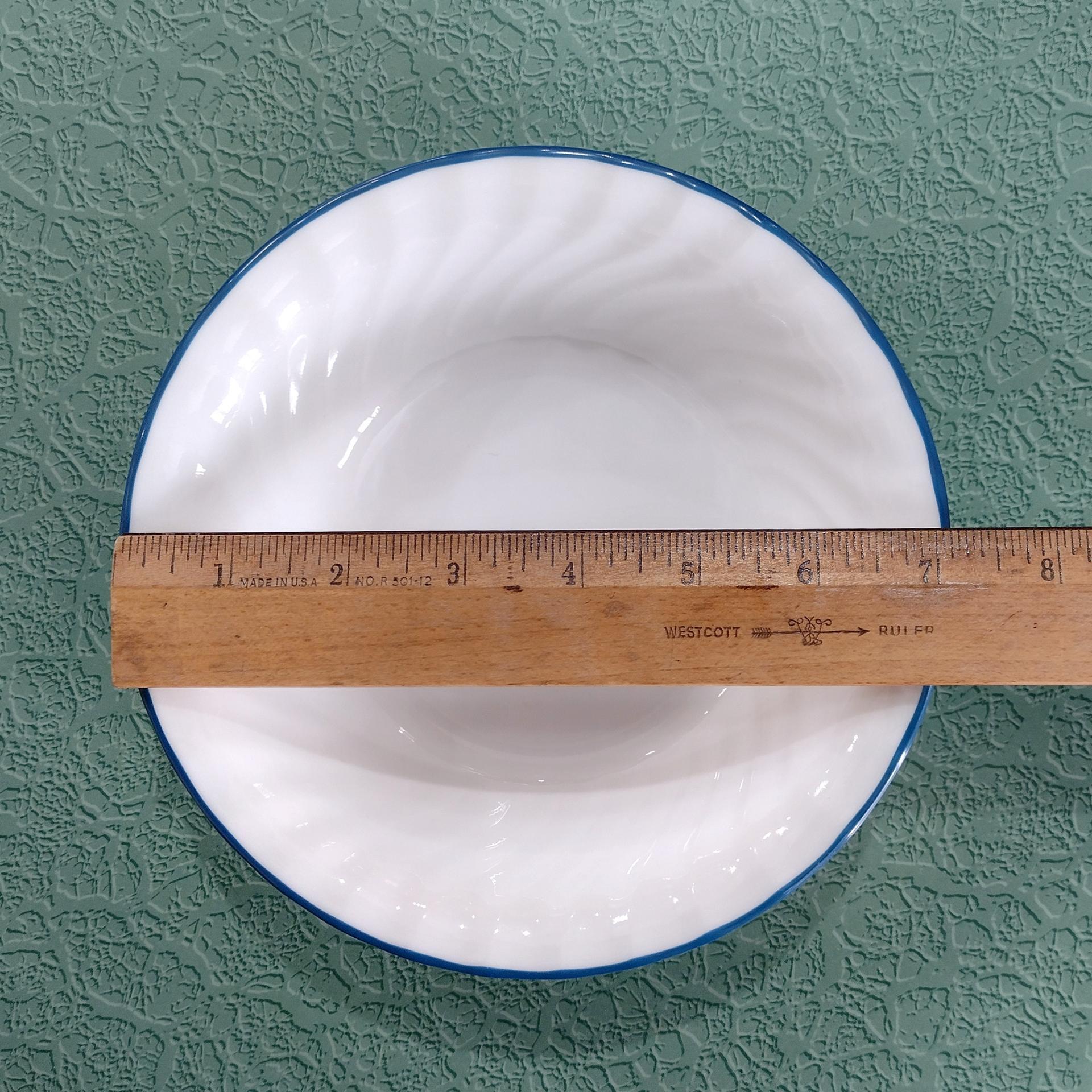 Corelle Blue Velvet Swirl Cereal Salad Soup Bowls, Set of Two