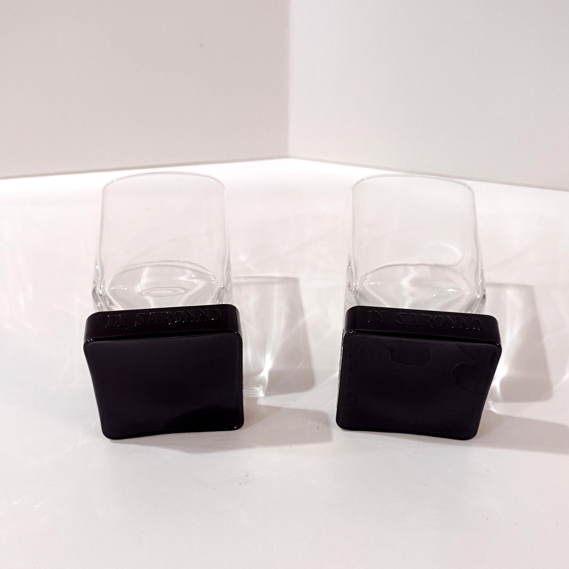 Vintage Disaronno Amaretto Liqueur Cordial Glasses, Set of Two