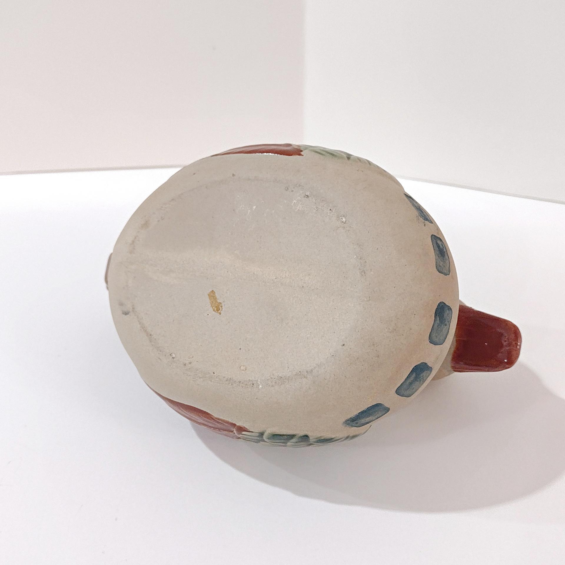 Vintage Ceramic Duck Figurative Planter Pot, Figurative Bird Animal Planter