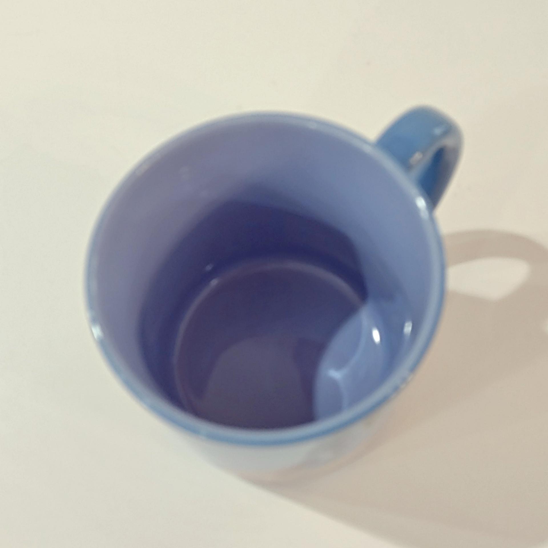 Vintage Disney Eeyore Blue Ceramic Oversized Coffee Tea Mug, Winnie the Pooh Character Mug, A A Milne