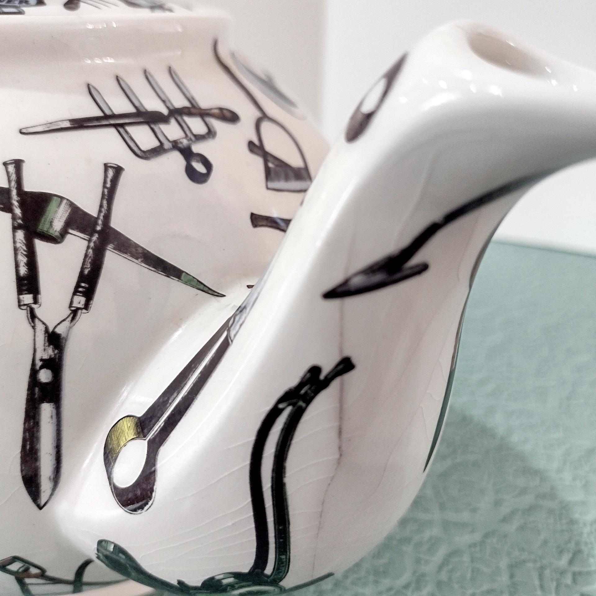 Vintage Paul Cardew Ceramic Teapot, God Bless the Gardener English Teapot