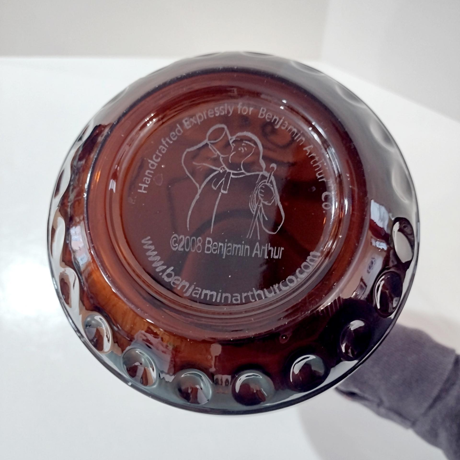 Vintage Large Glass Beer Growler, Ocean Pride Crab Beer Growler Bottle with Ceramic Rubber Gasket Lid