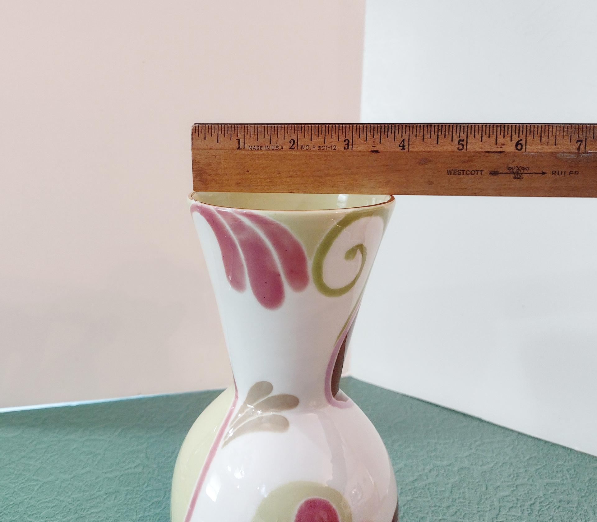 Jill Rosenwald Vintage Signed Ceramic Flower Vase