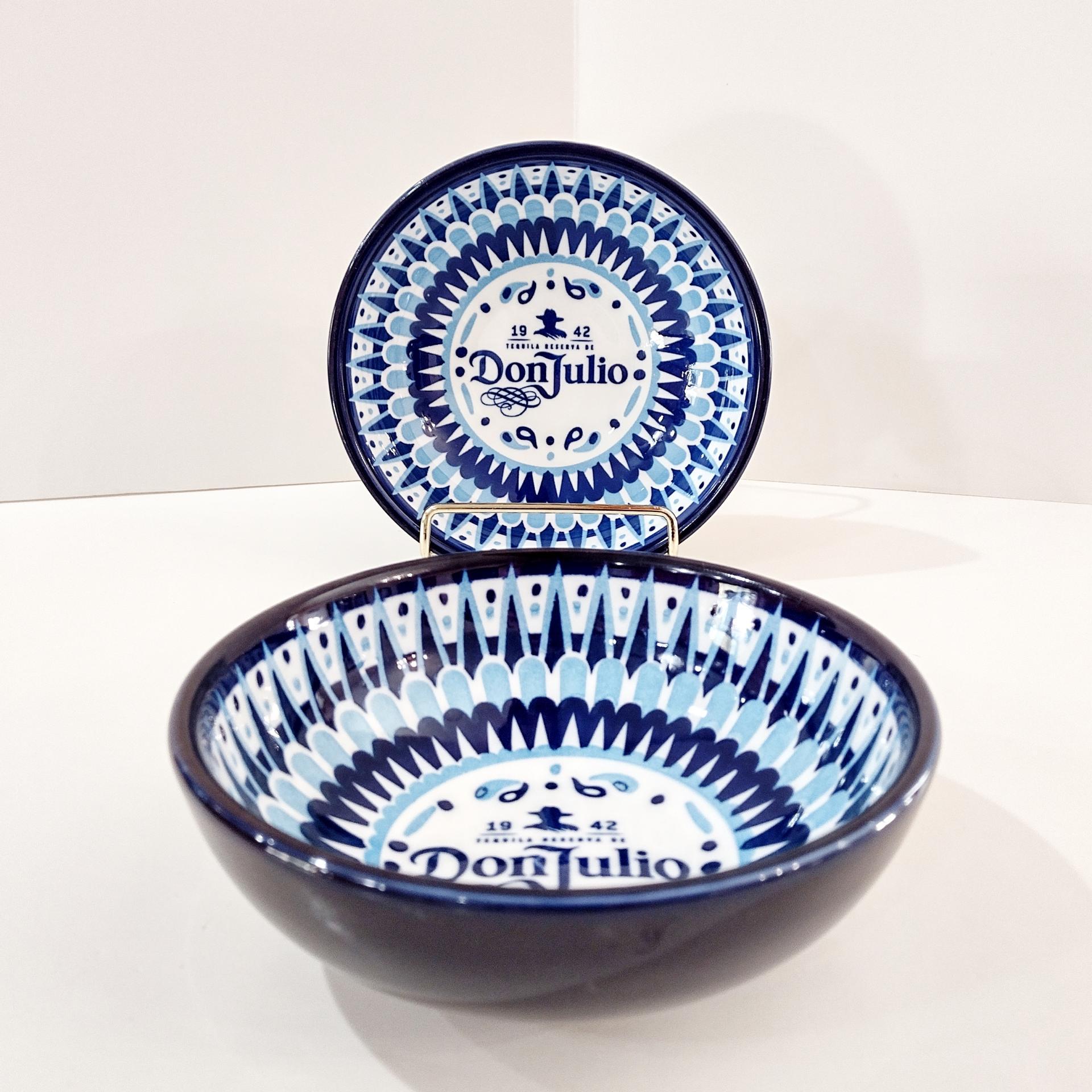 Don Julio 1942 Tequila Salsa Guacamole Bowls, Set of Two