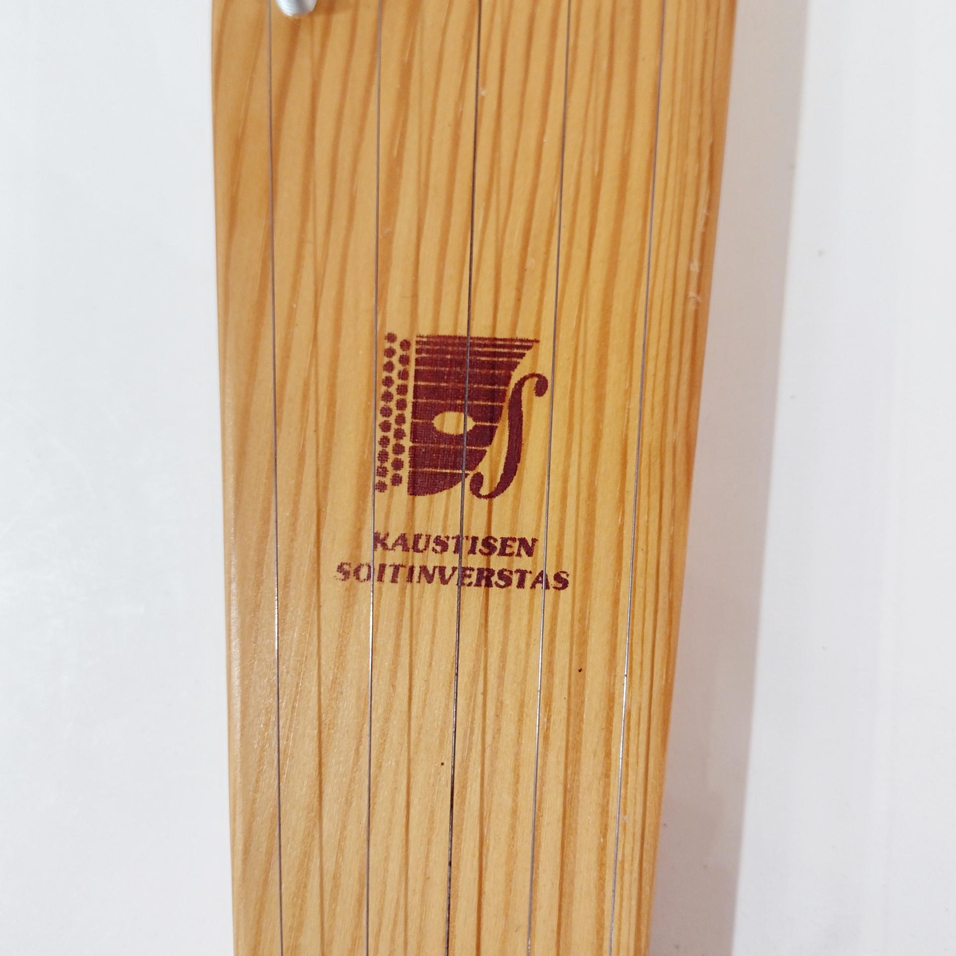 Vintage Mini Piccolo Five String Kantele, Kaustisen Soitinverstas Finnish Folk Musical Instrument