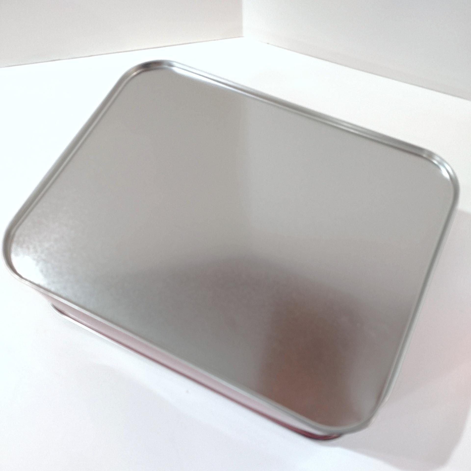 Vintage Large Red Cookie Storage Tin, LambertZ Metal Tin Box
