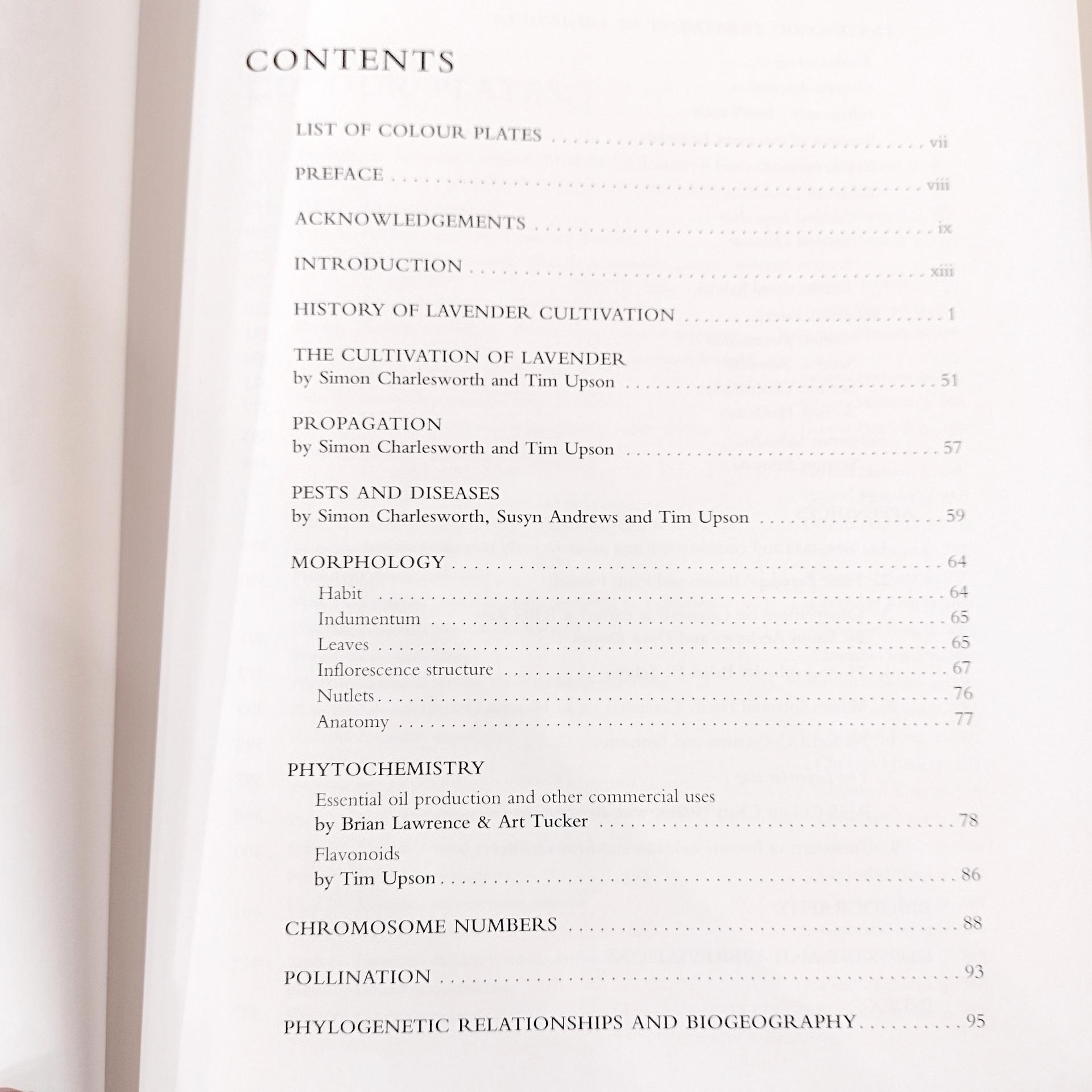 Vintage The Genus Lavandula Book Published 2004, Botanical Magazine Monograph, Tim Upson and Susyn Andrews Book