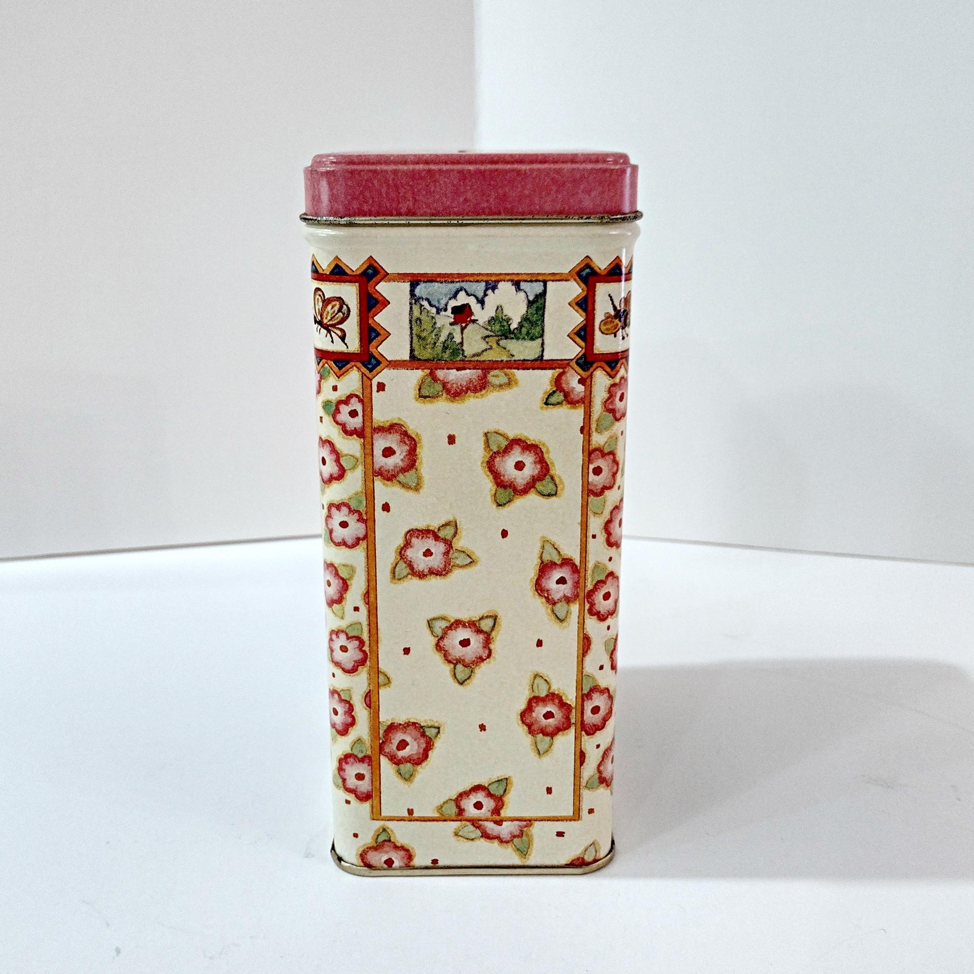 Vintage Lazy Days Metal Coin Bank, Retro Tin Children's Bank and Storage Container