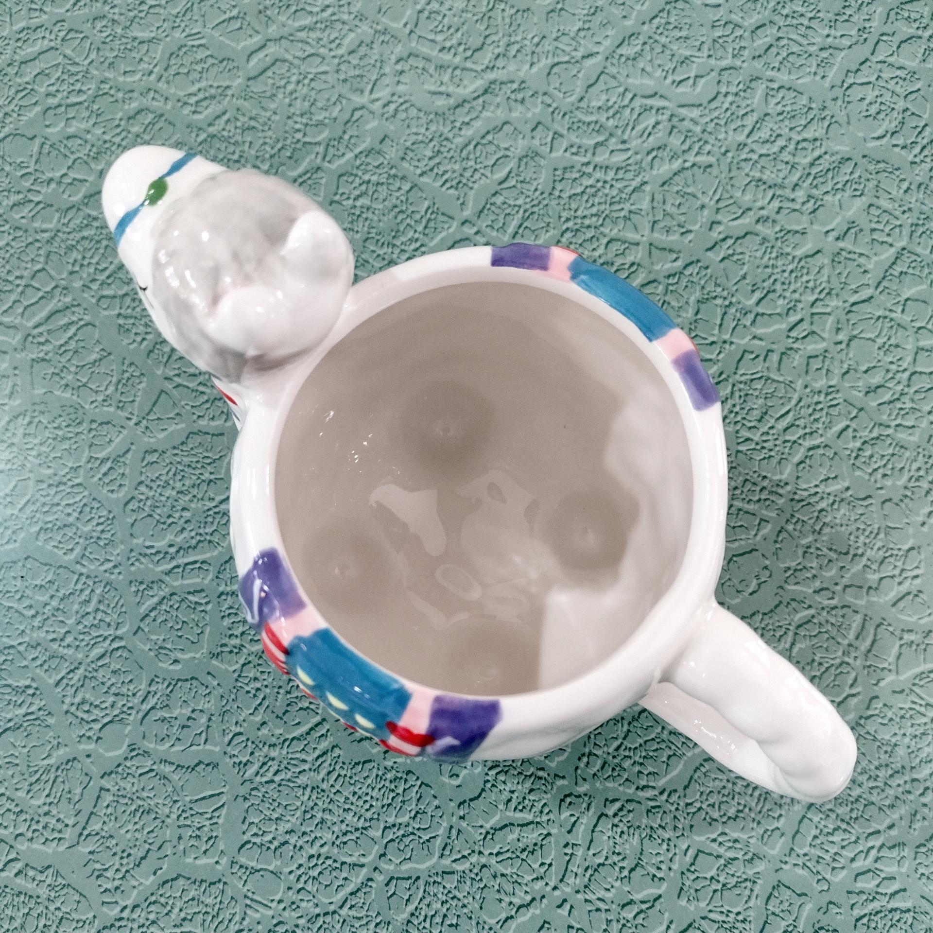 Vintage Llama Figurative Ceramic Coffee Tea Mug