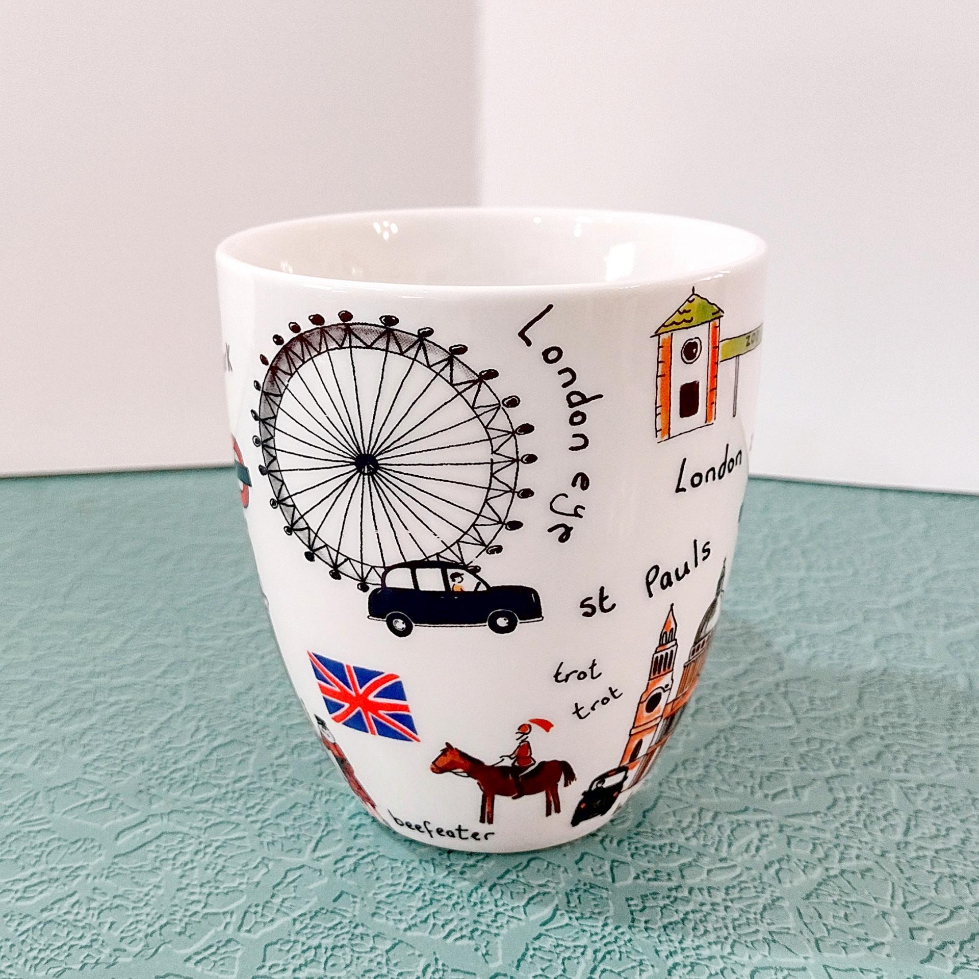Vintage James Sadler Sights of London Ceramic Coffee Tea Mug