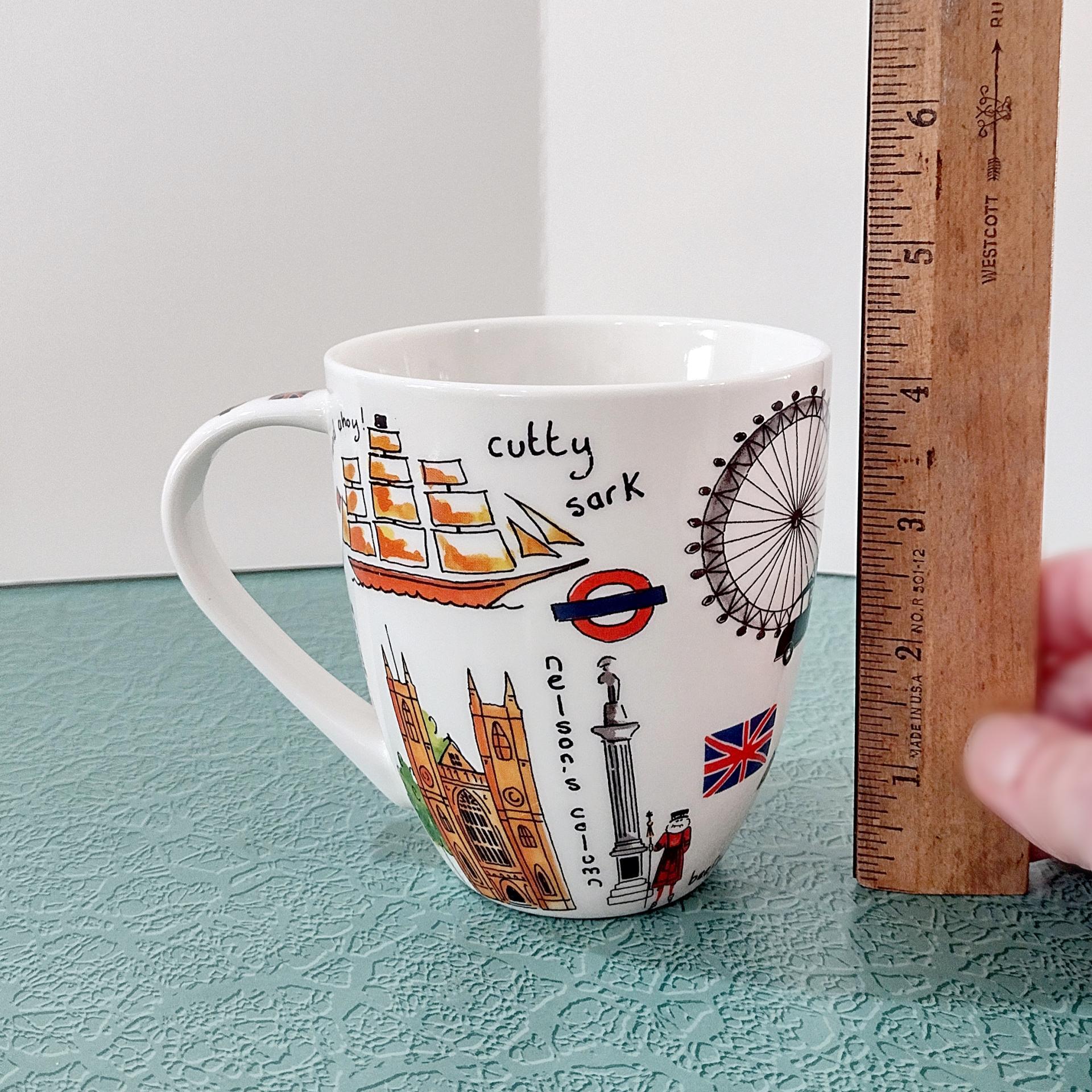 Vintage James Sadler Sights of London Ceramic Coffee Tea Mug