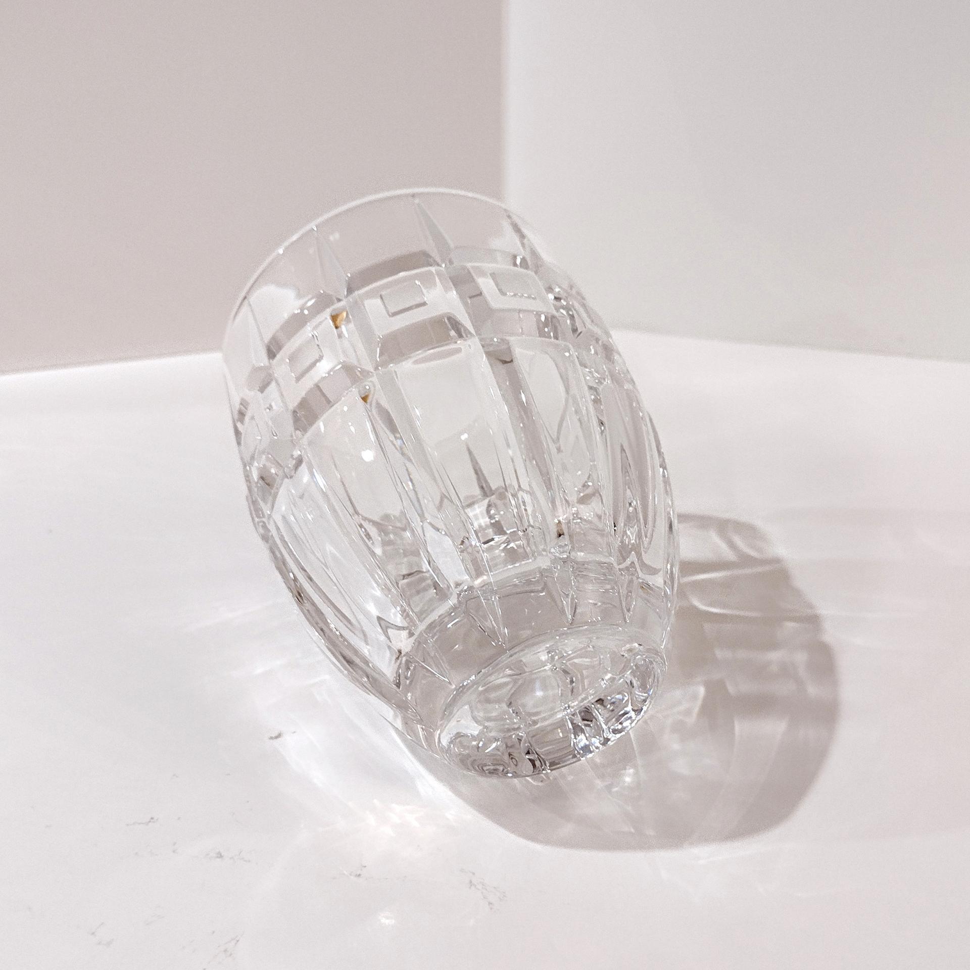 Vintage NEW Waterford Crystal Marquis Quadrata Double Old Fashioned /  Whiskey / Lowball / Rocks Glass