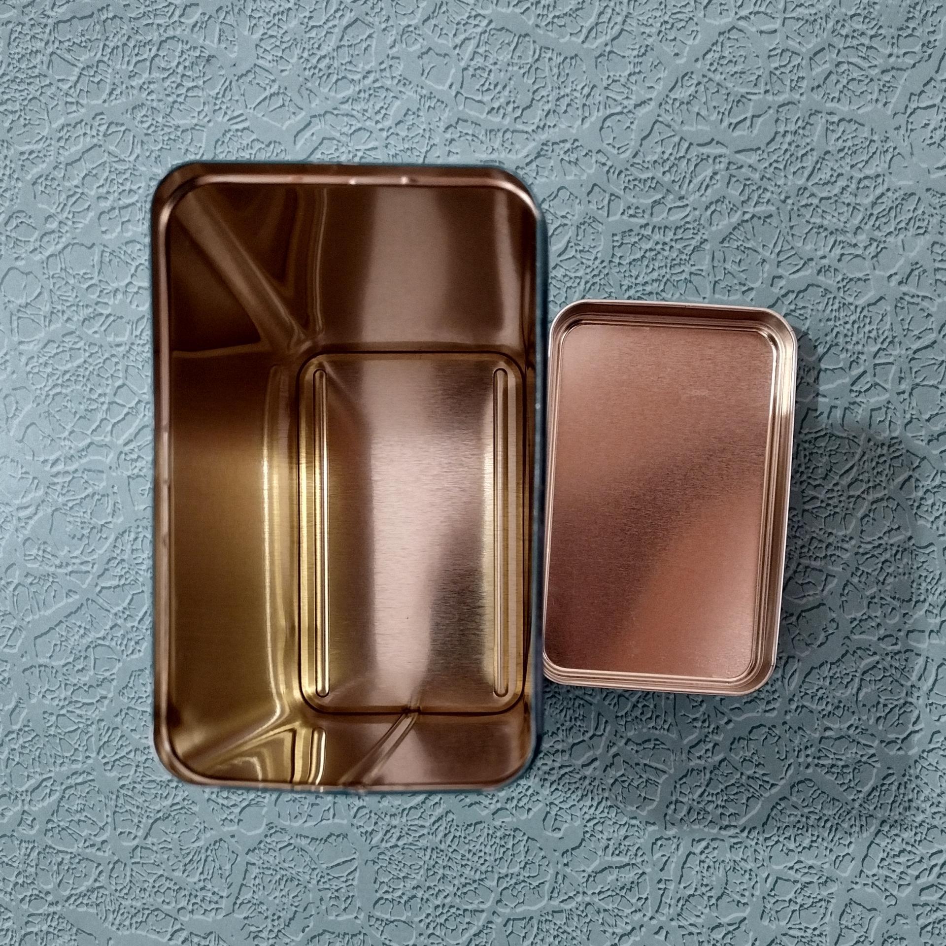 Vintage Mima Mae Wolfgang Cocoa Tin Box, Retro Metal Storage Container