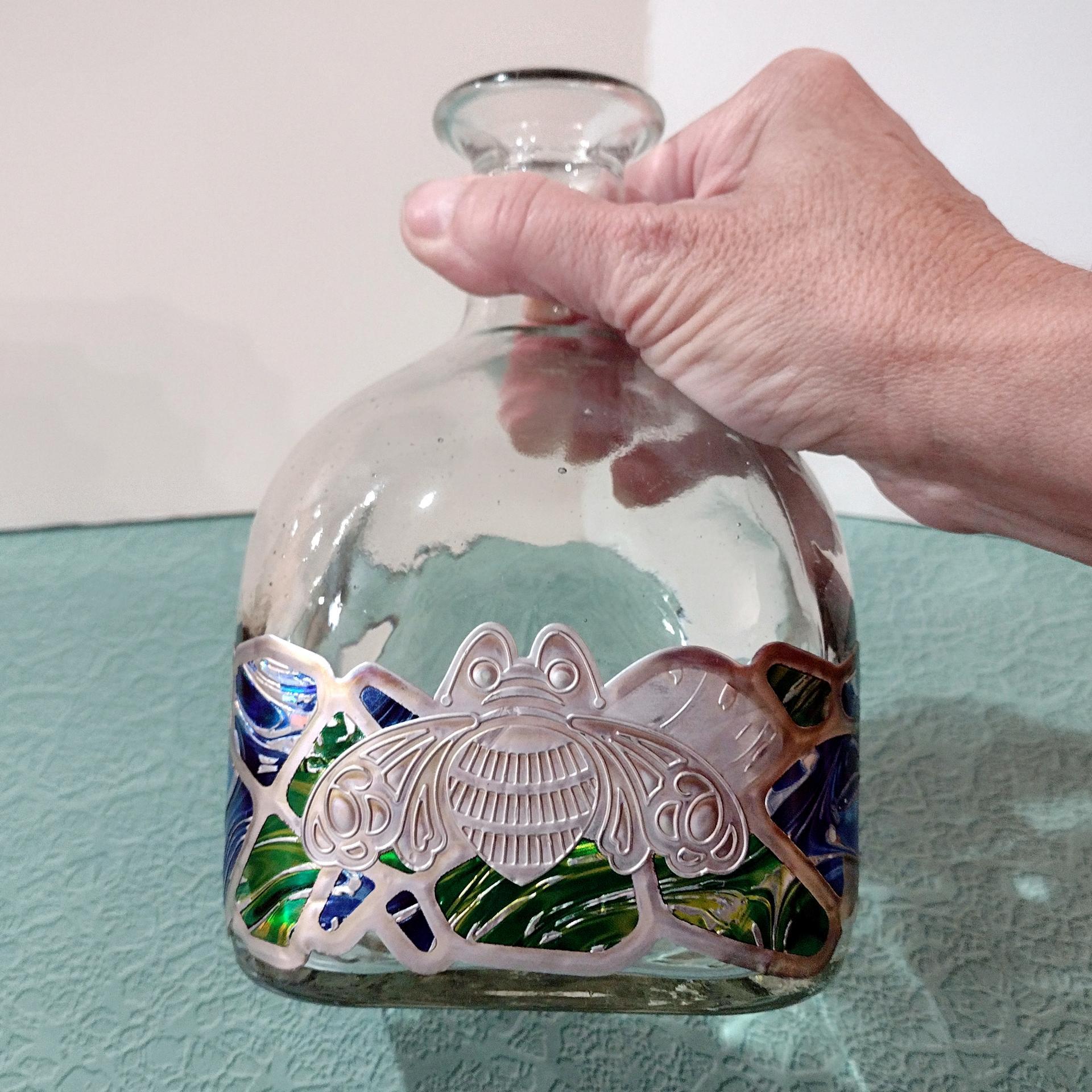 Vintage Patron Tequila Silver Bee Limited Edition Liquor Bottle