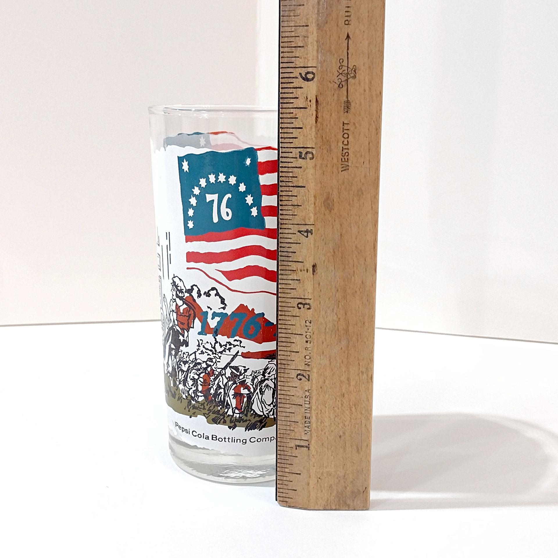 Vintage Pepsi Cola 1776-1976 Bicentennial Drinking Glass