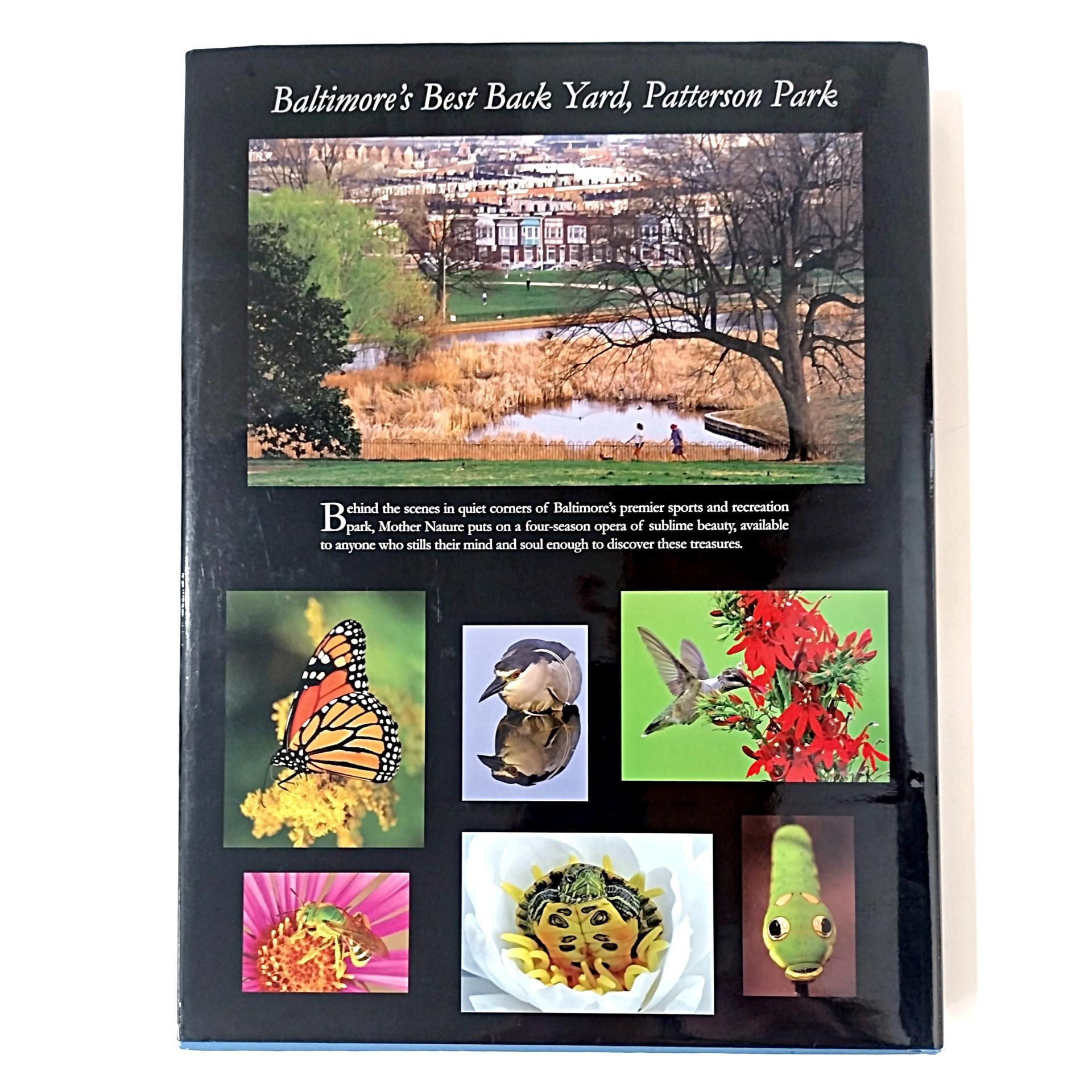 Vintage Signed First Edition The Miracle Pond Hard Back Coffee Table Book, Middleton Evans Patterson Park Baltimore Nature Photography Book