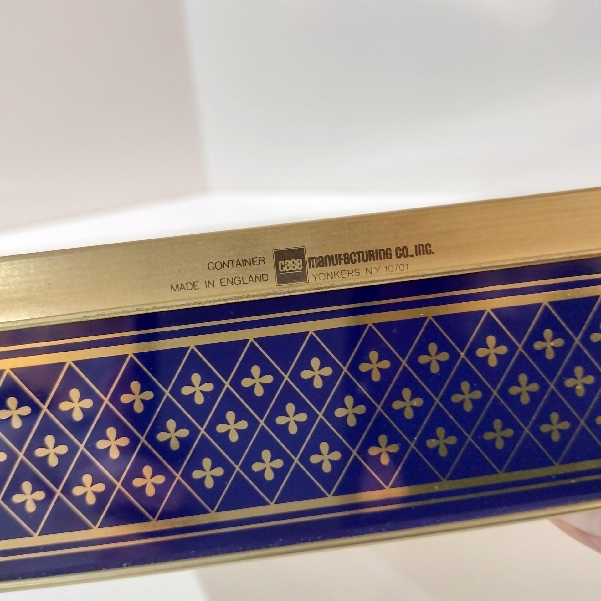 Vintage Renoir The Umbrellas Decorative Storage Tin, Les Parapluies Rectangular Metal Tin Box