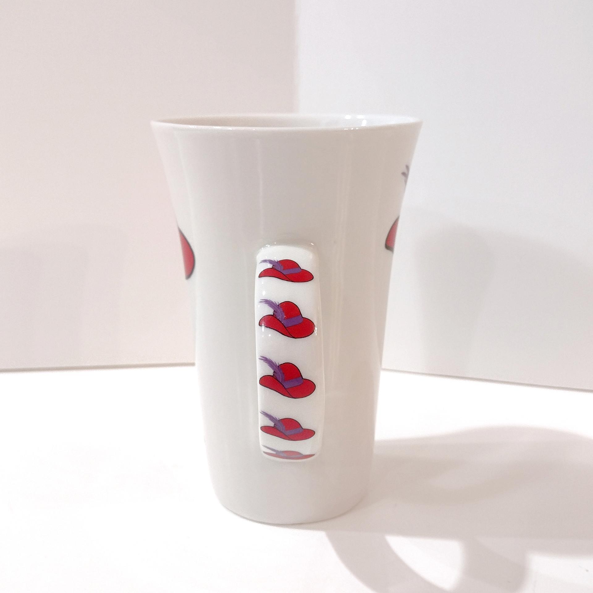 Red Hat Society Tall Coffee Tea Mug, Red Hat Ladies Ceramic Mug