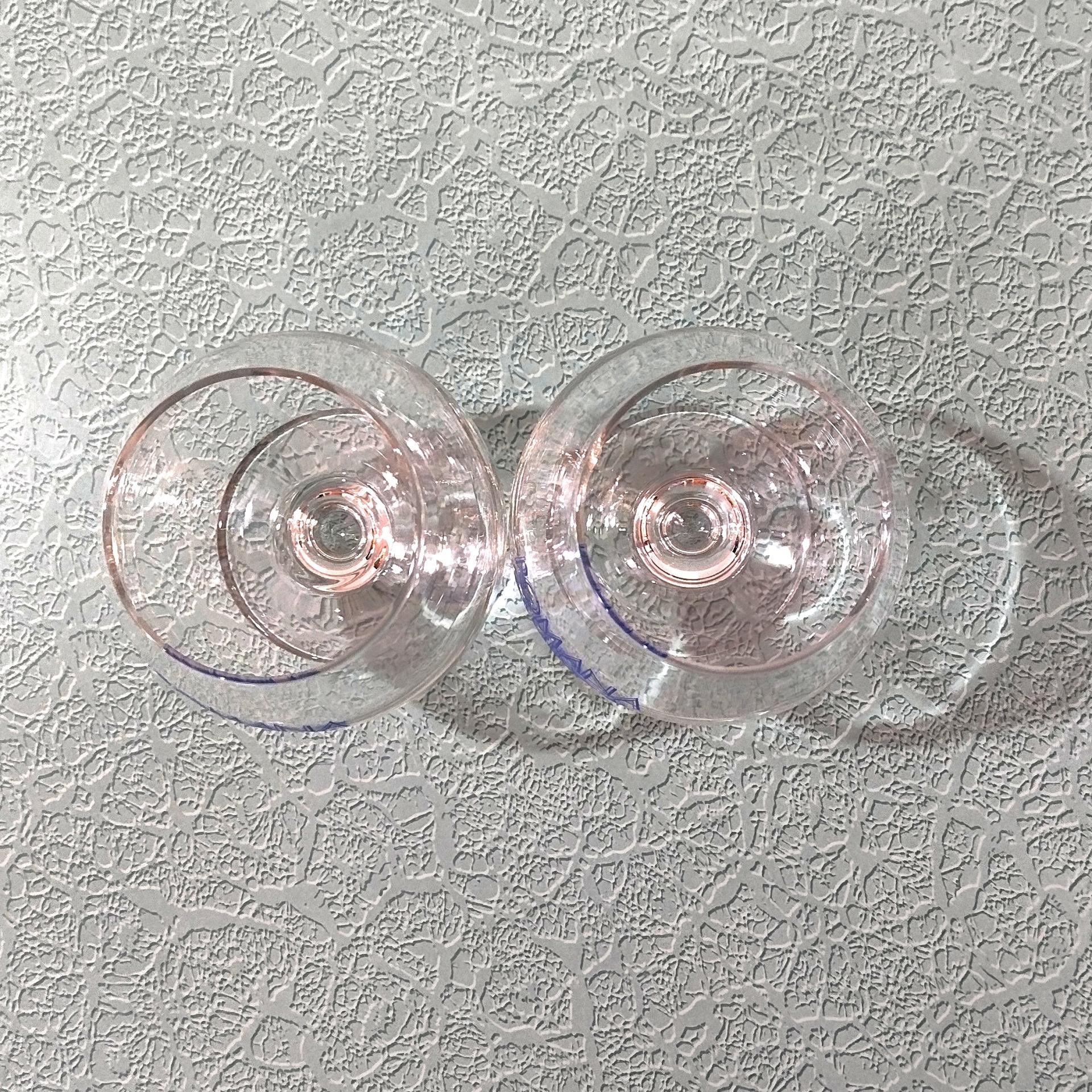 Vintage Romana Sambuca 12 Ounce Brandy Glasses, Set of Two