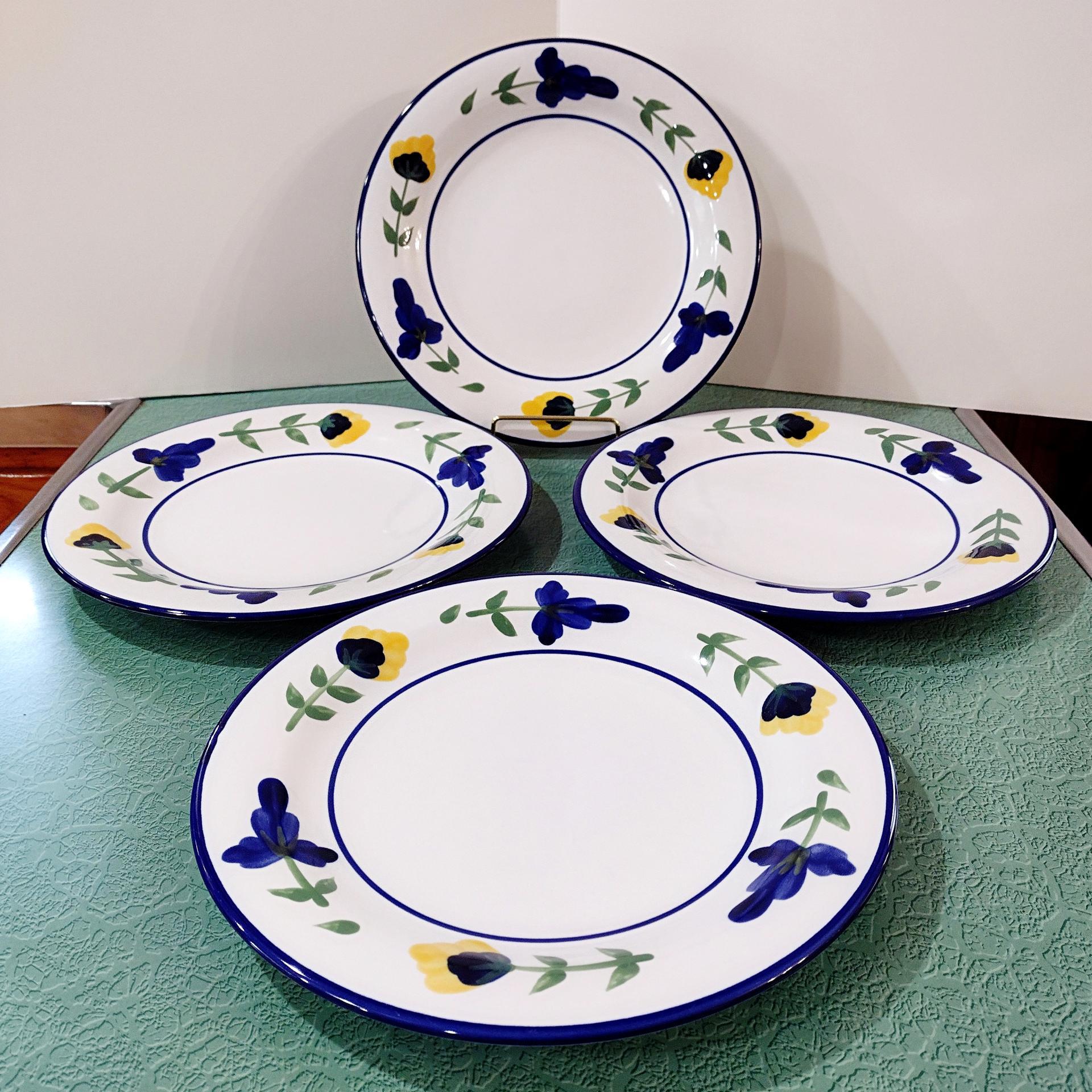 Vintage Dansk San Nicolo Dinner Plates, Set of 4