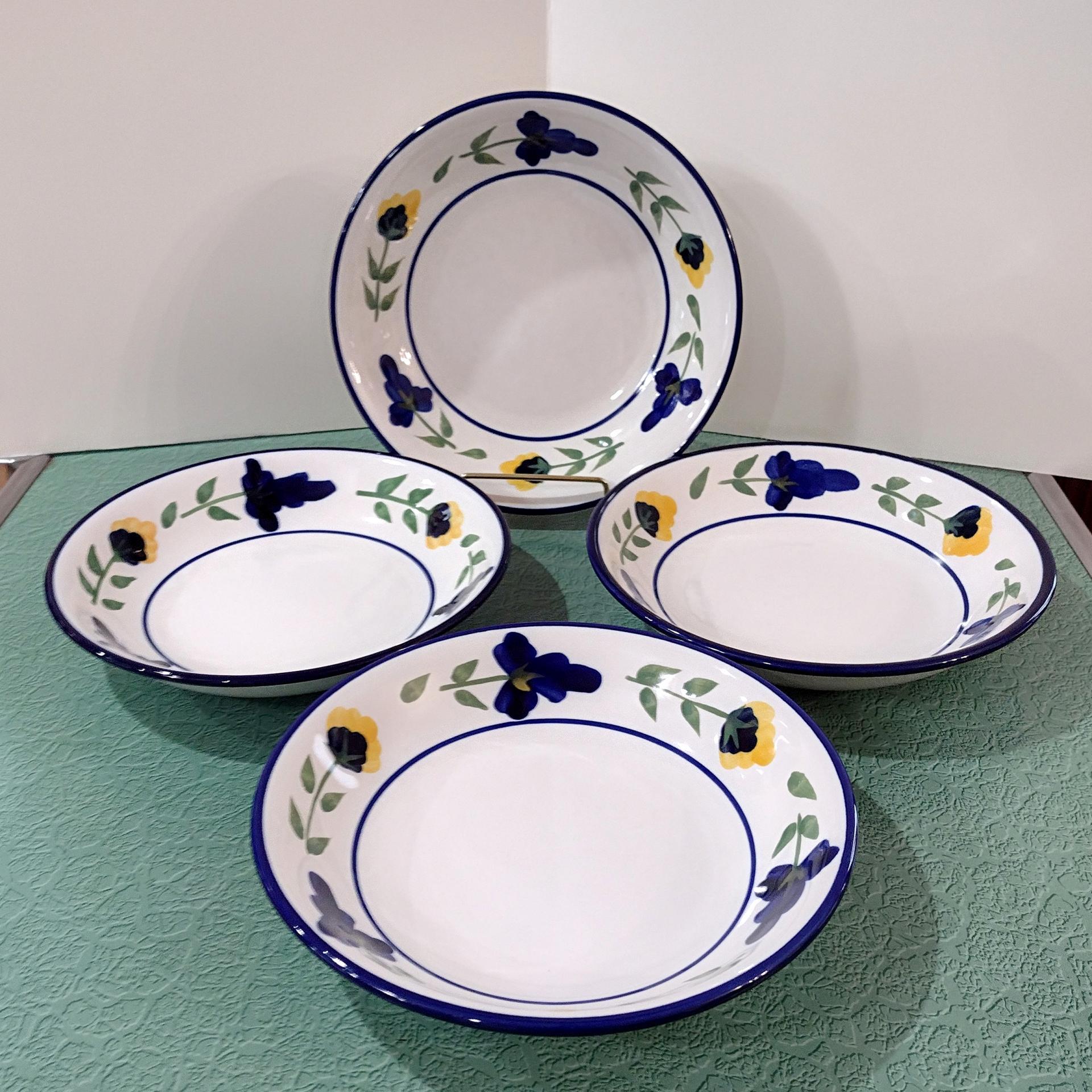 Vintage Dansk San Nicolo Pasta Bowls, Set of 4
