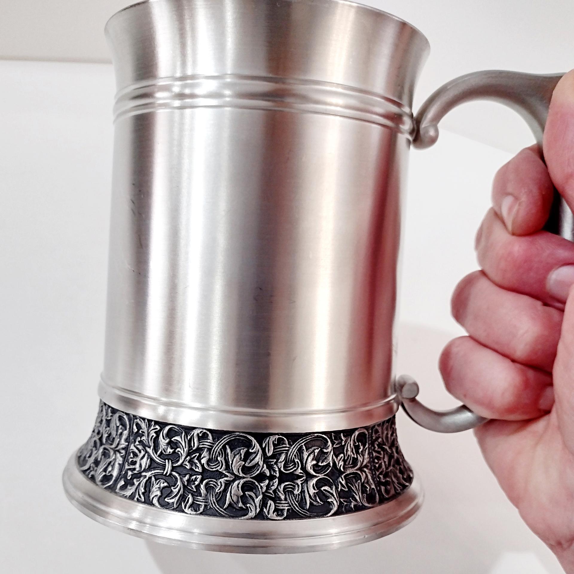 Vintage Royal Selangor Classic Expressions Pewter Tankard, 20