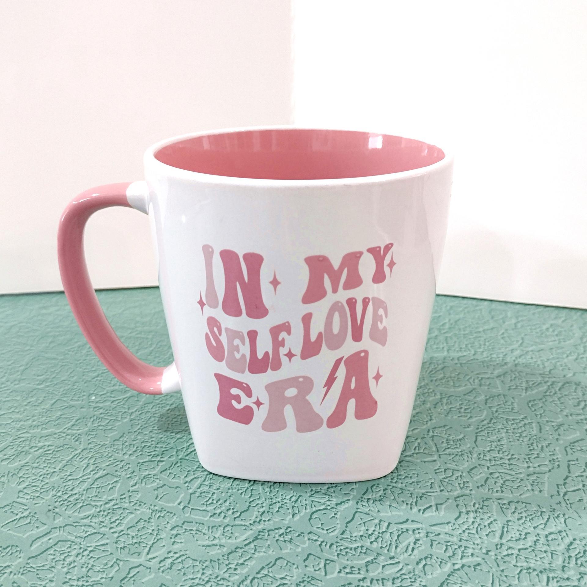 Vintage I'm in My Self Love Era Ceramic Coffee Tea Mug