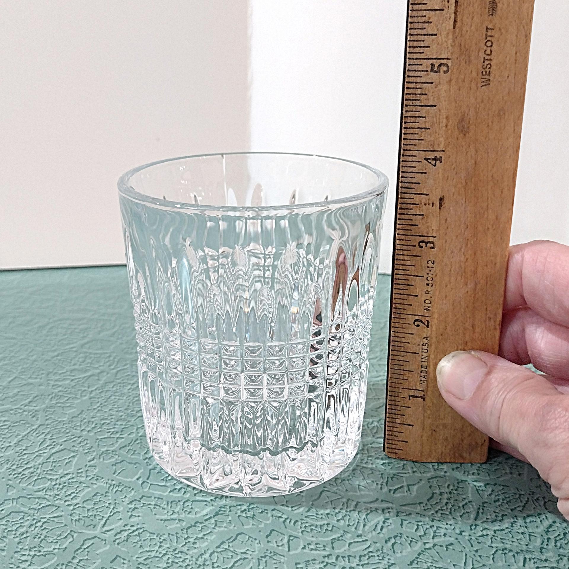 Vintage Fitz and Floyd Danbury Double Old Fashioned Rocks Whisky Glass