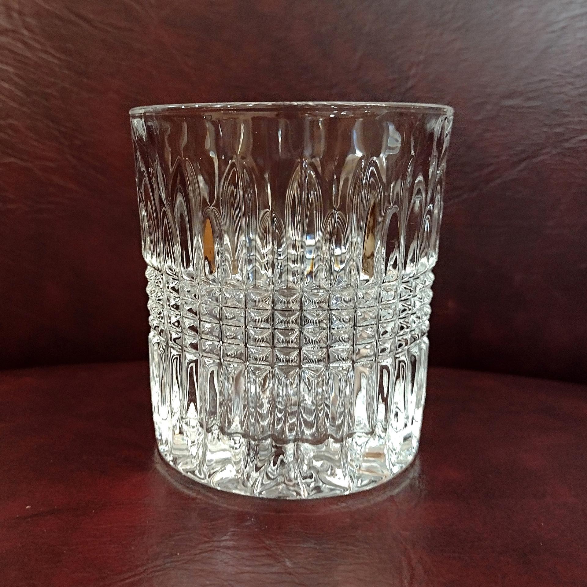Vintage Fitz and Floyd Danbury Double Old Fashioned Rocks Whisky Glass