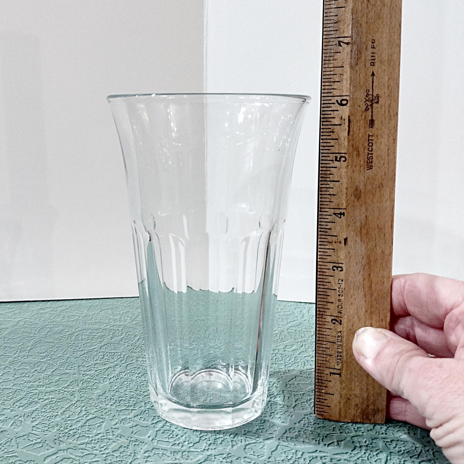 Vintage Bormioli Rocco Siena Cooler Glasses, Set of Four, Large Tempered Glass Tumblers