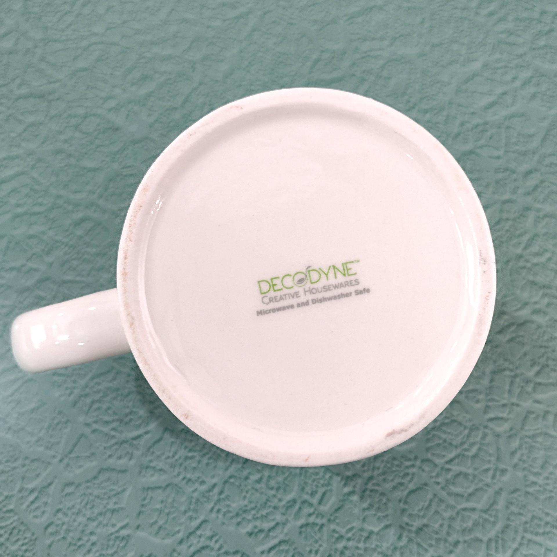 Sloth Coffee Tea Figurative Ceramic Mug, Today I Will Do Absolutely Nothing