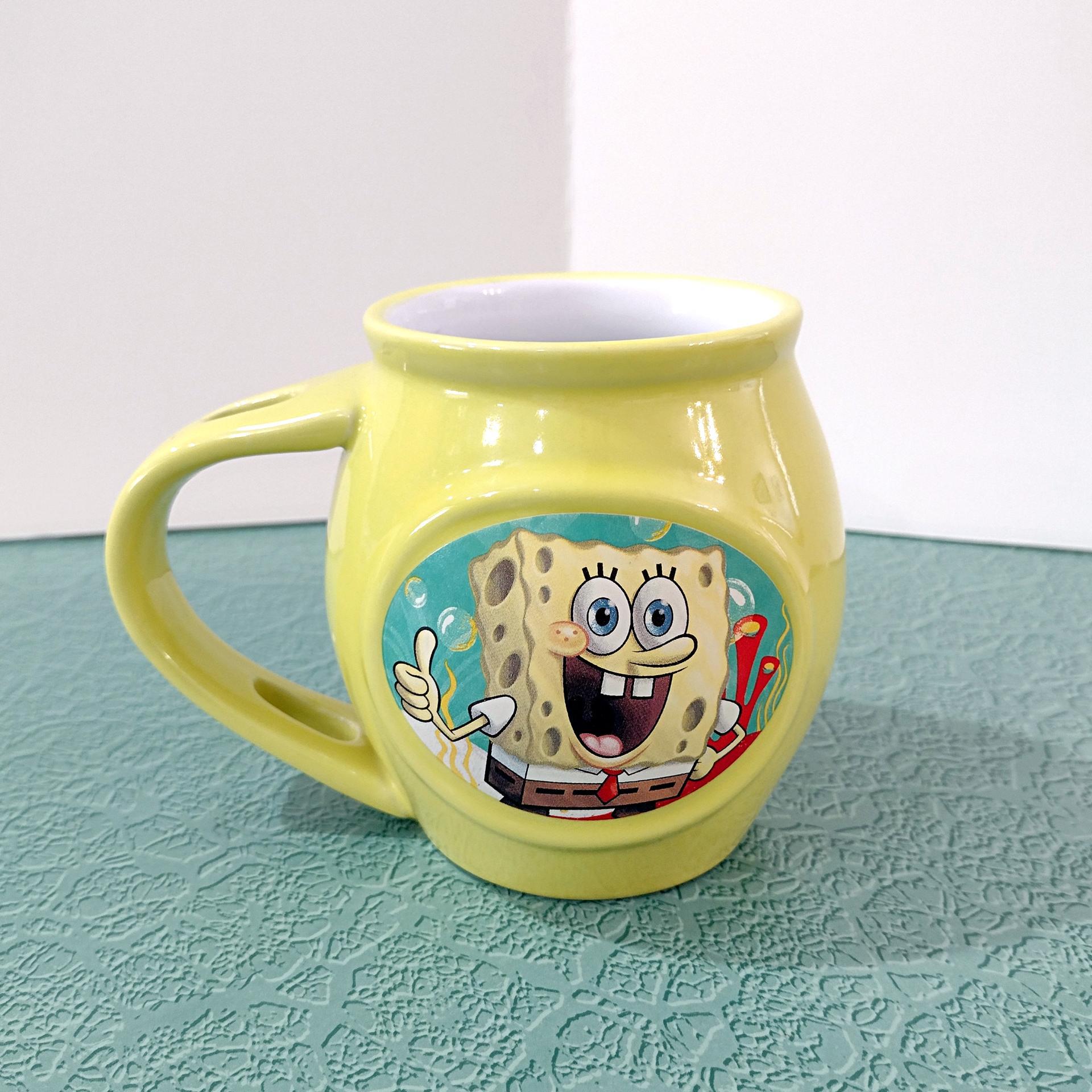 Vintage SpongeBob SquarePants Frankford Candy Ceramic Coffee Tea Mug
