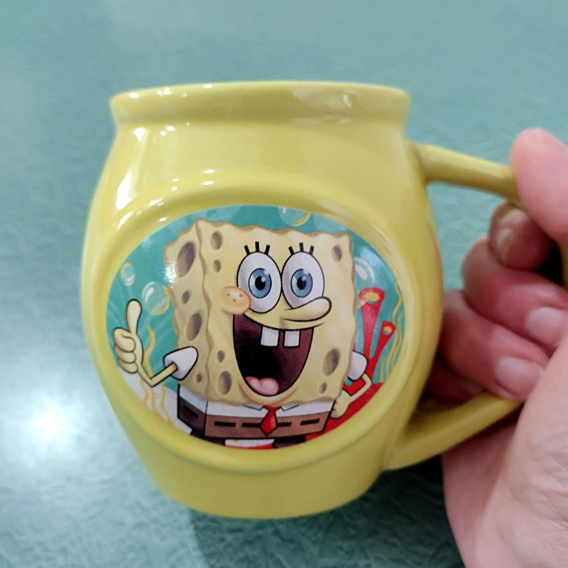 Vintage SpongeBob SquarePants Frankford Candy Ceramic Coffee Tea Mug