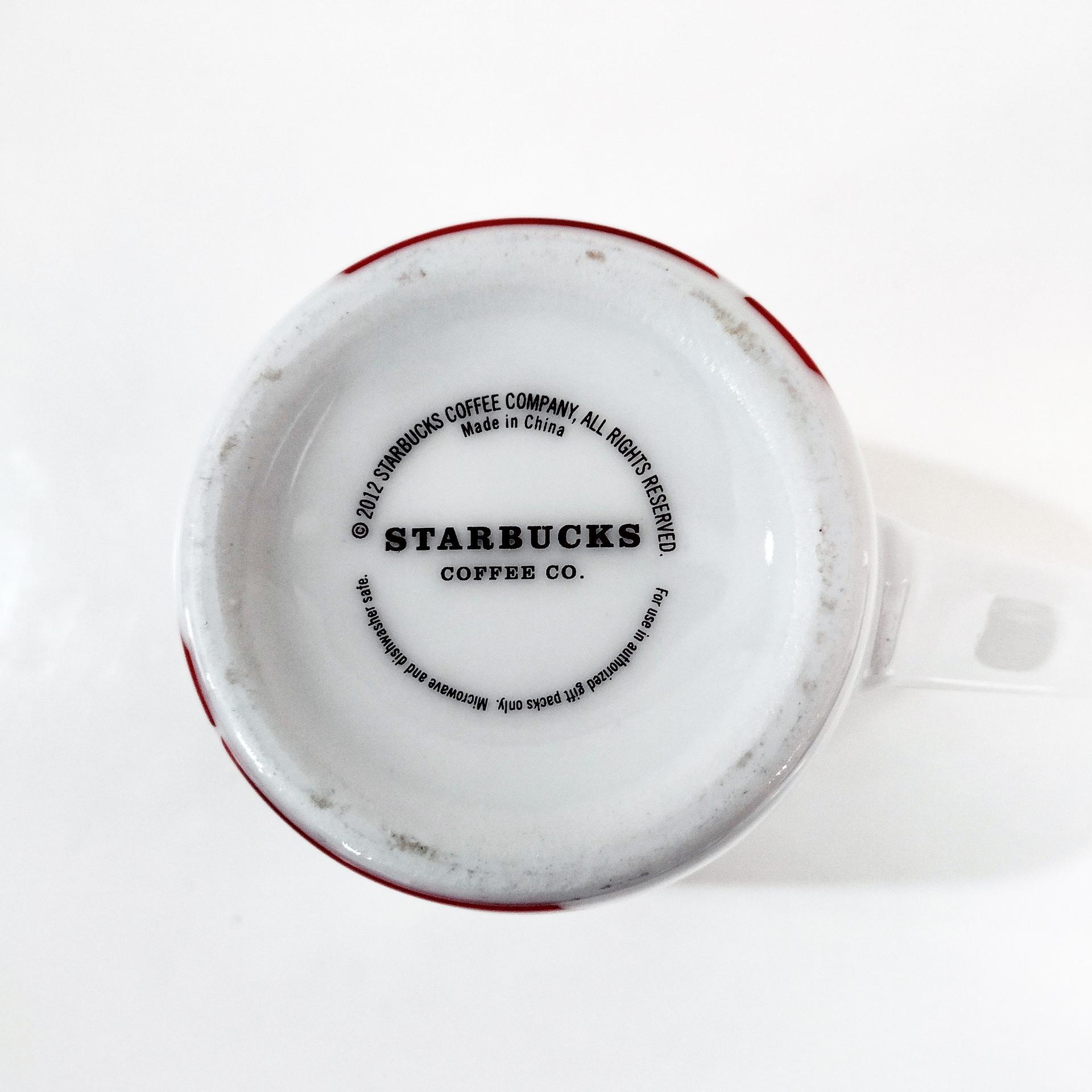 Vintage Starbucks Red Partridge Bird Holiday Ceramic Coffee Tea Mug