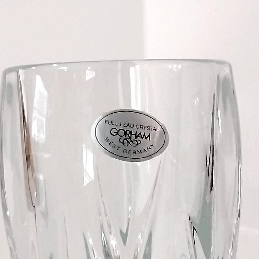 Vintage NEW Gorham Crystal Star Blossom Bud Vase