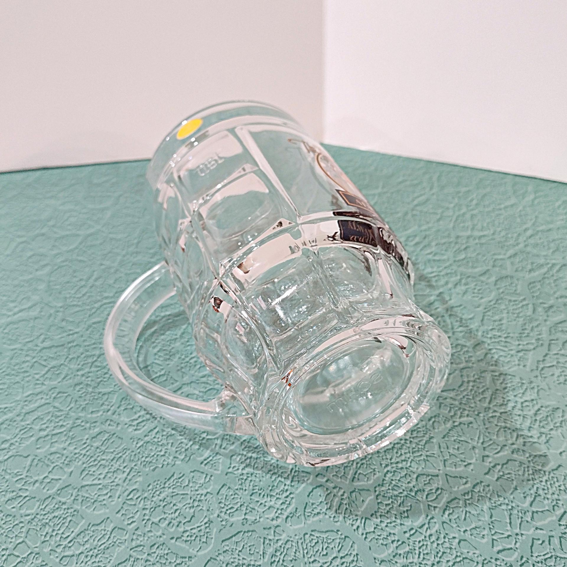 Vintage Three Stooges Always In Style Glass Beer Mug, Sahm Germany Panther Brewery UK Promotional Collectible Mug