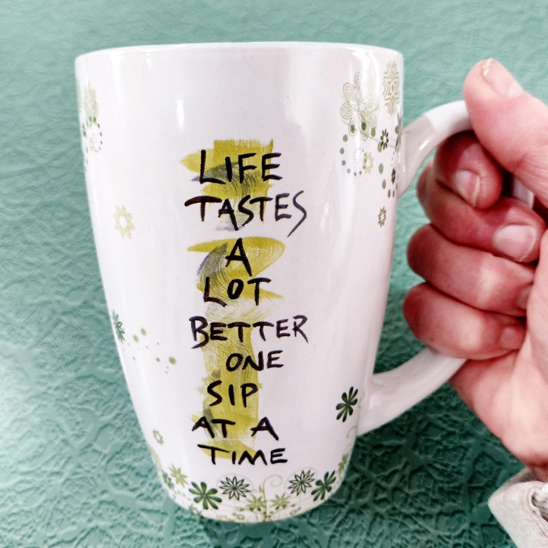 Vintage Life Tastes a Lot Better One Sip at a Time Coffee Mug