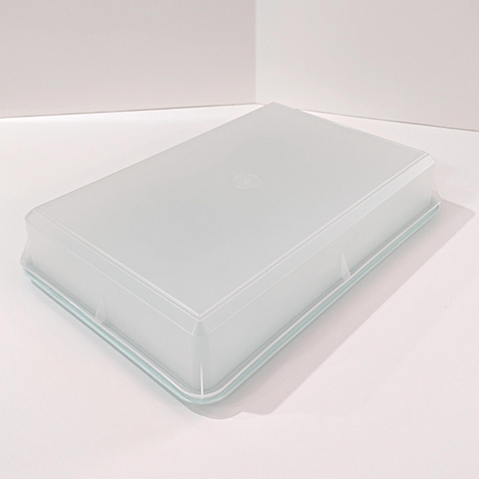 Vintage Tupperware Mint Green Rectangular Stack N Stor #290 Cold Cut Keeper 13 x 9 Inch