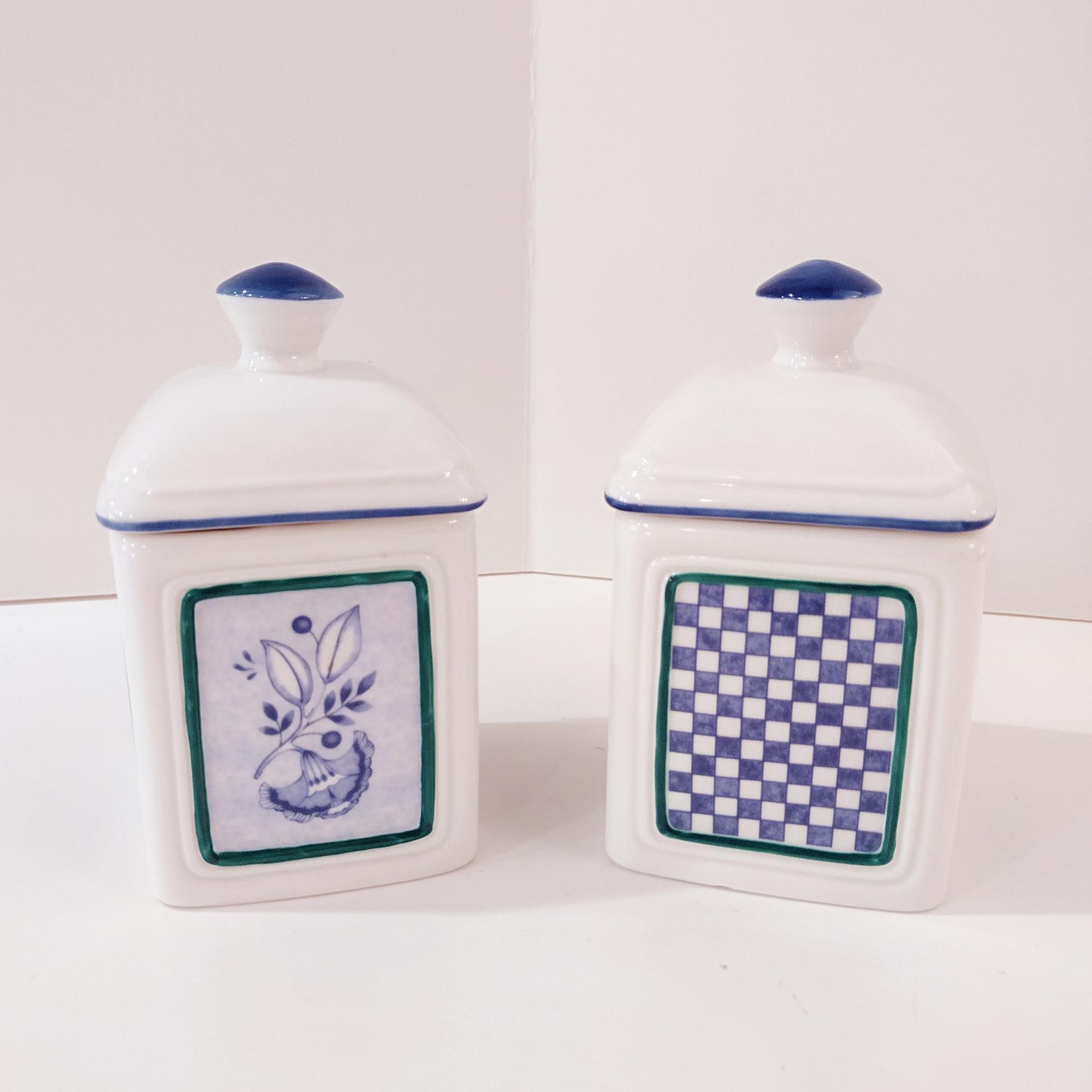 Vintage Villeroy and Boch Switch 3 Charm Series Jam Jelly Spice Jar